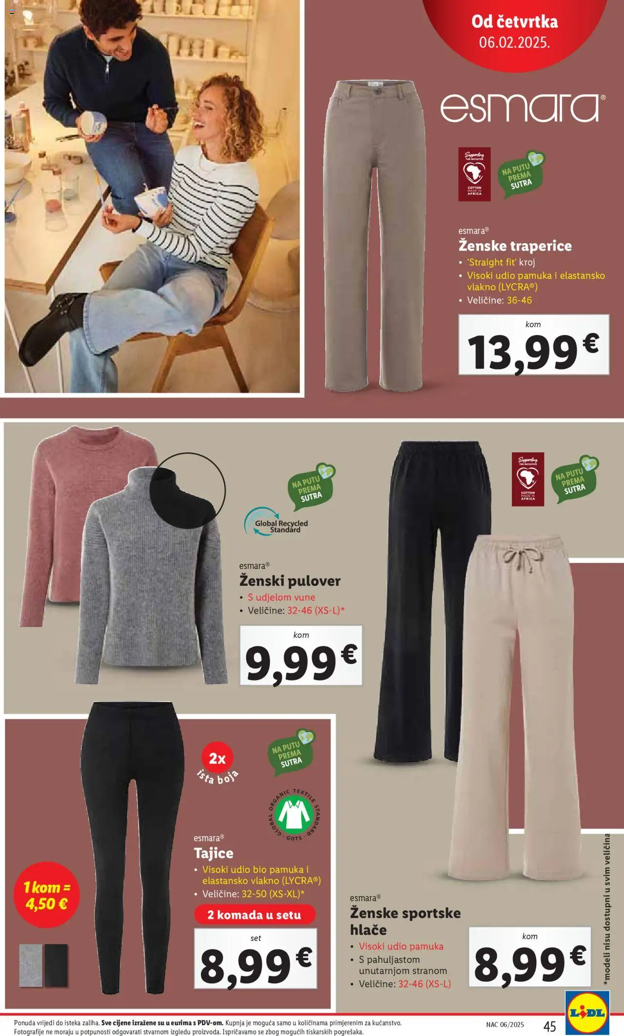 lidl - Katalog Lidl novi 03.02.2025 - 09.02.2025 - page: 45