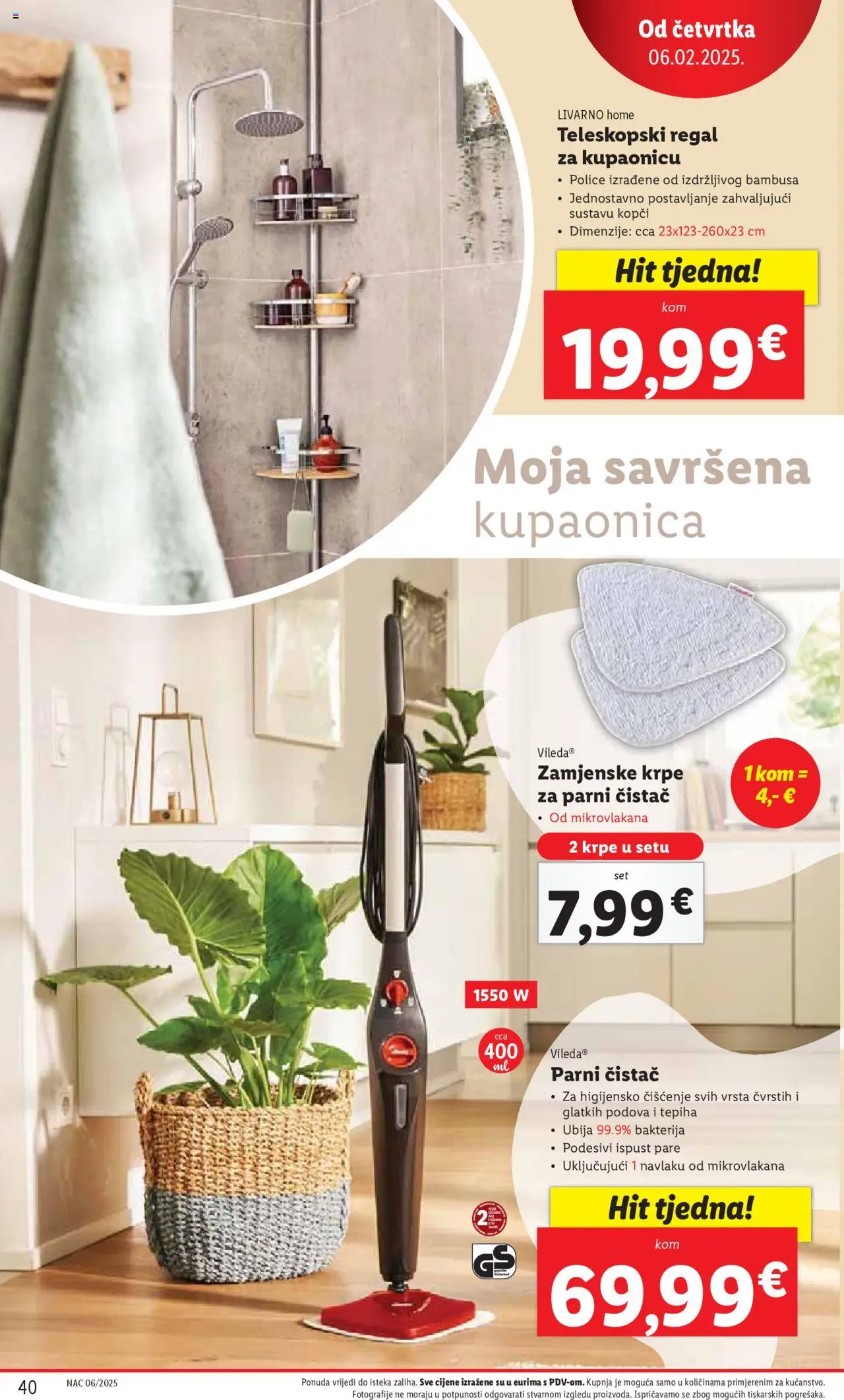 lidl - Katalog Lidl novi 03.02.2025 - 09.02.2025 - page: 40