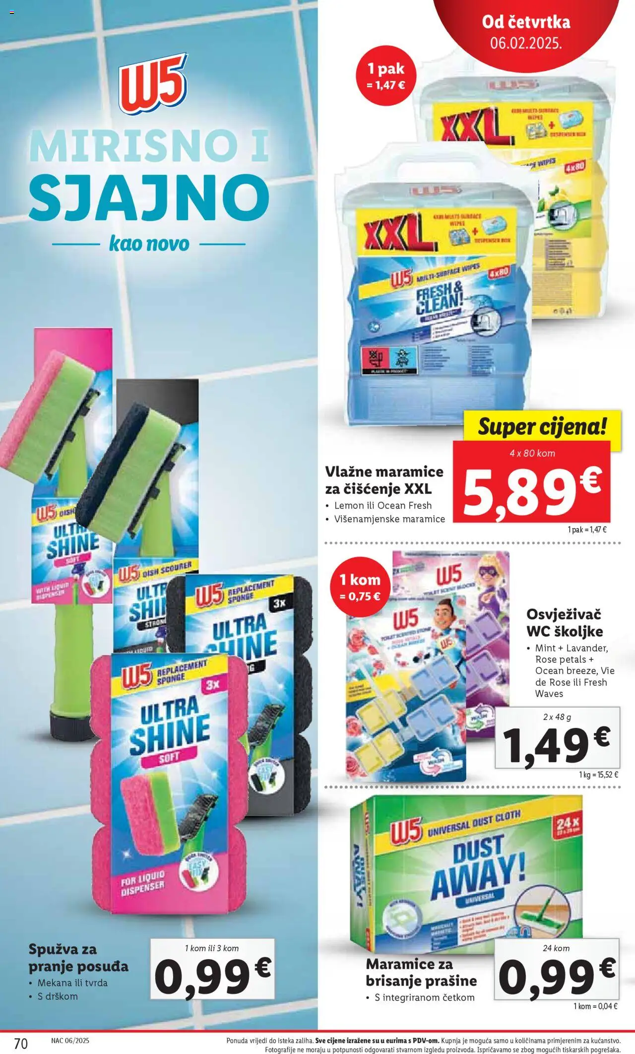 lidl - Katalog Lidl novi 03.02.2025 - 09.02.2025 - page: 70