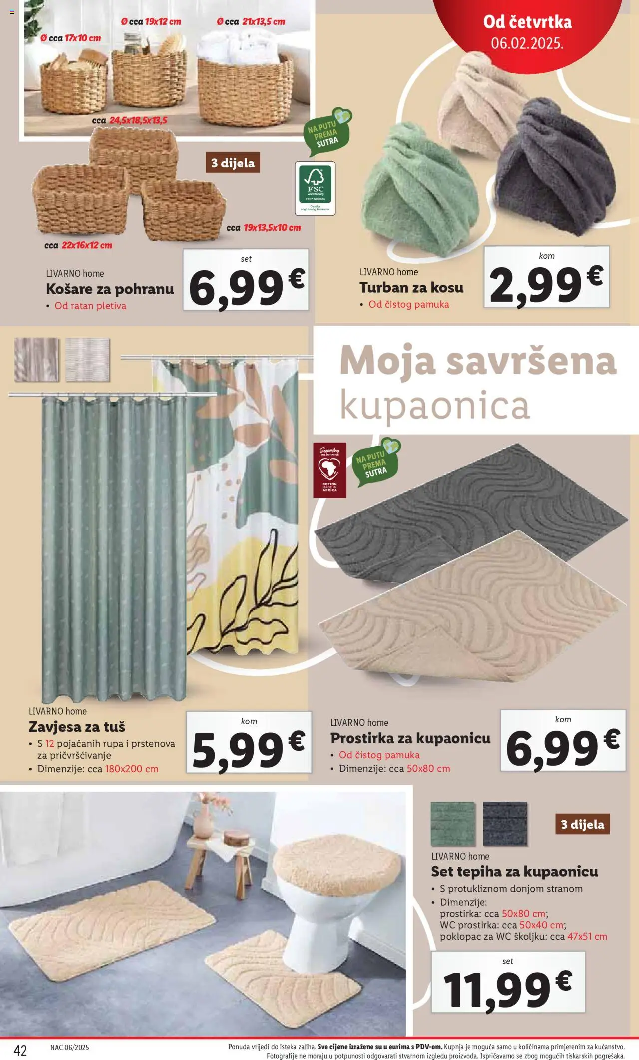 lidl - Katalog Lidl novi 03.02.2025 - 09.02.2025 - page: 42