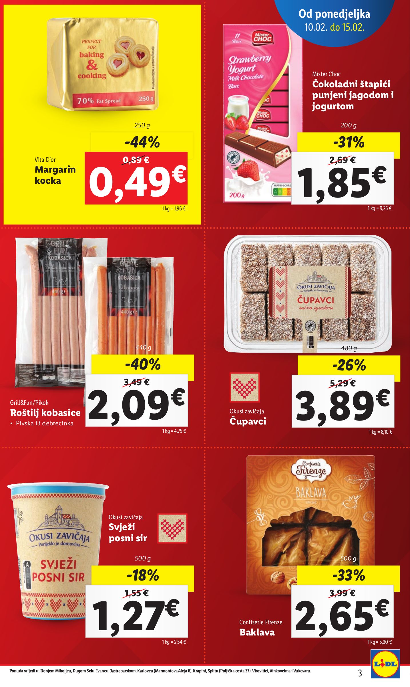 lidl - Lidl - Super ponuda katalog vrijedi od 10.02. do 15.02. - page: 3