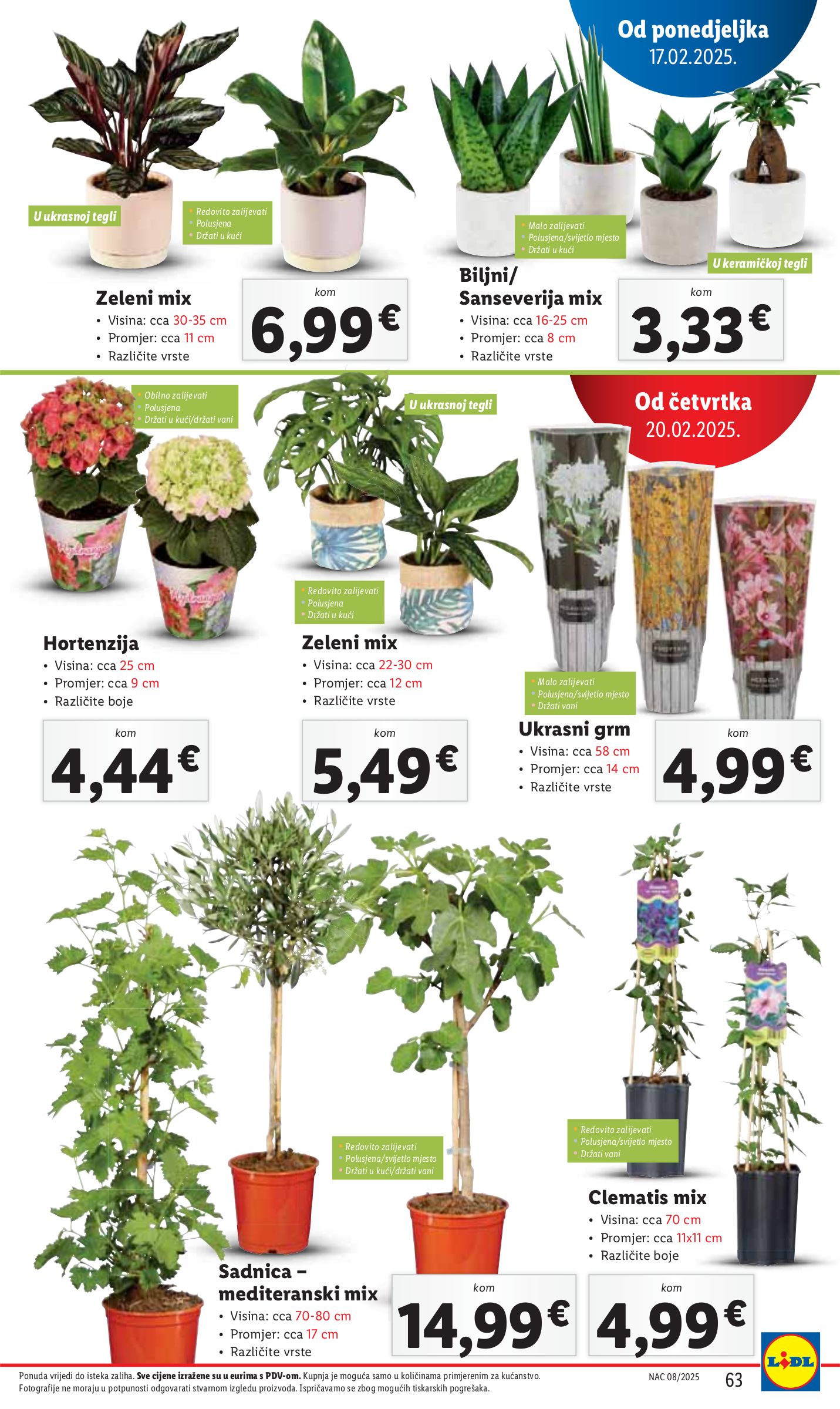 lidl - Lidl katalog vrijedi od 17.02. do 23.02. - page: 63