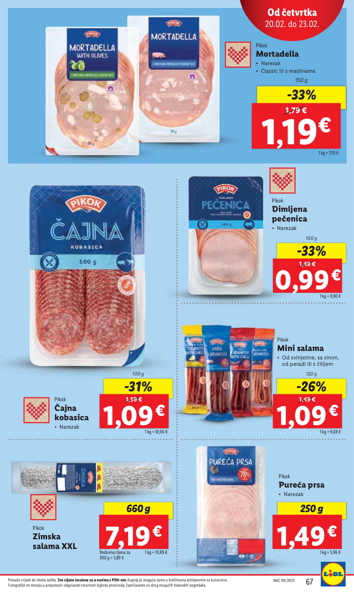 lidl - Lidl katalog vrijedi od 17.02. do 23.02. - page: 67