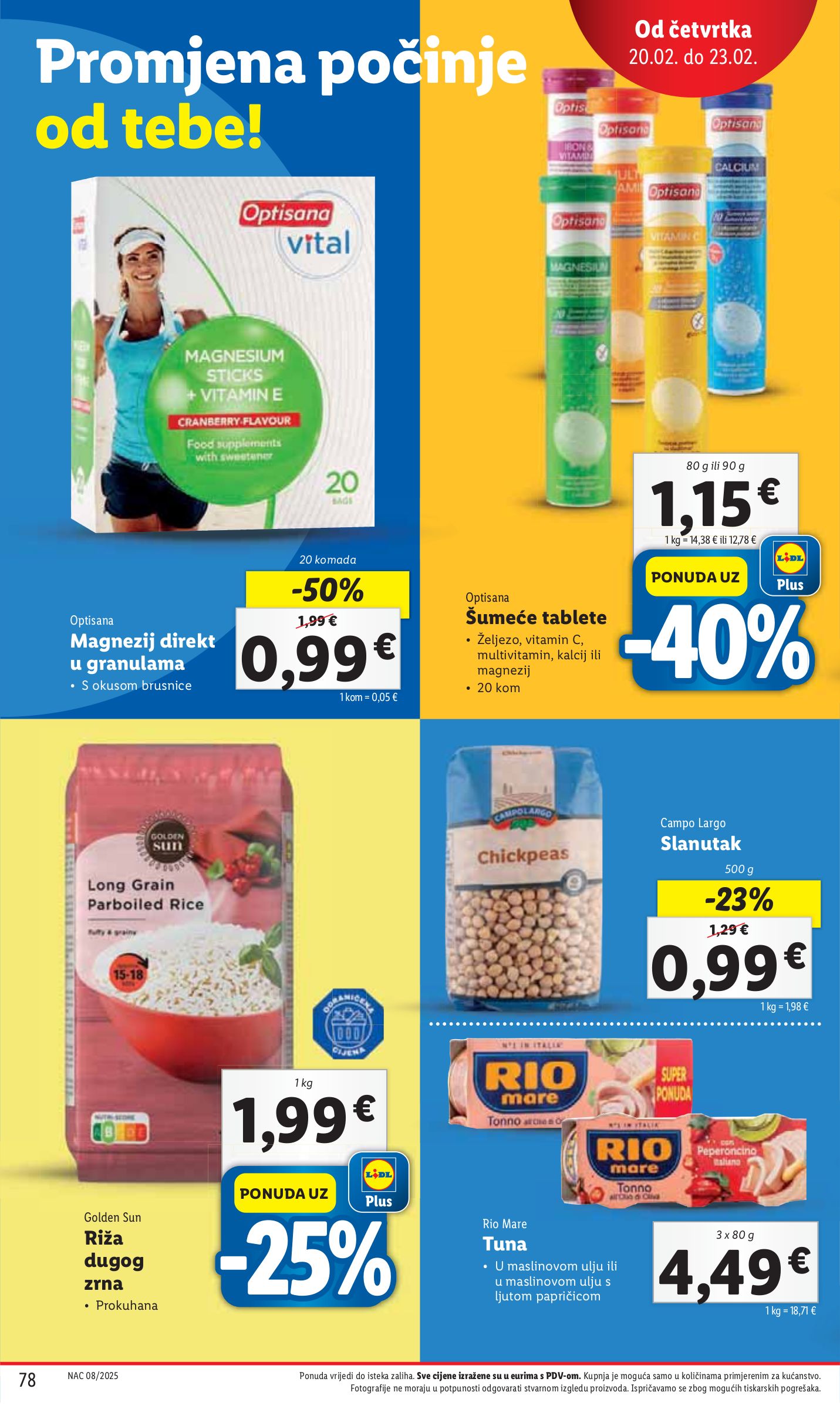 lidl - Lidl katalog vrijedi od 17.02. do 23.02. - page: 78