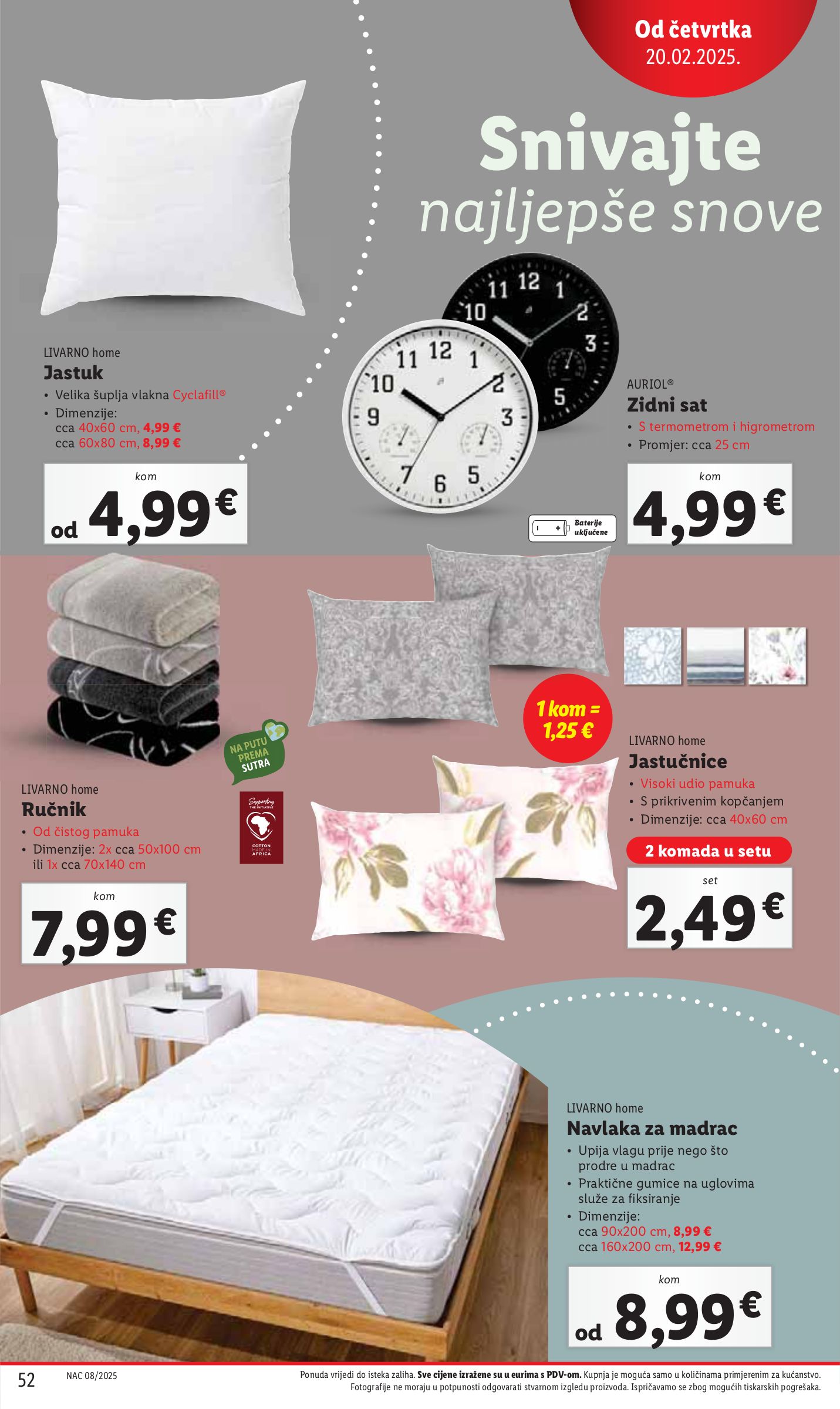 lidl - Lidl katalog vrijedi od 17.02. do 23.02. - page: 52