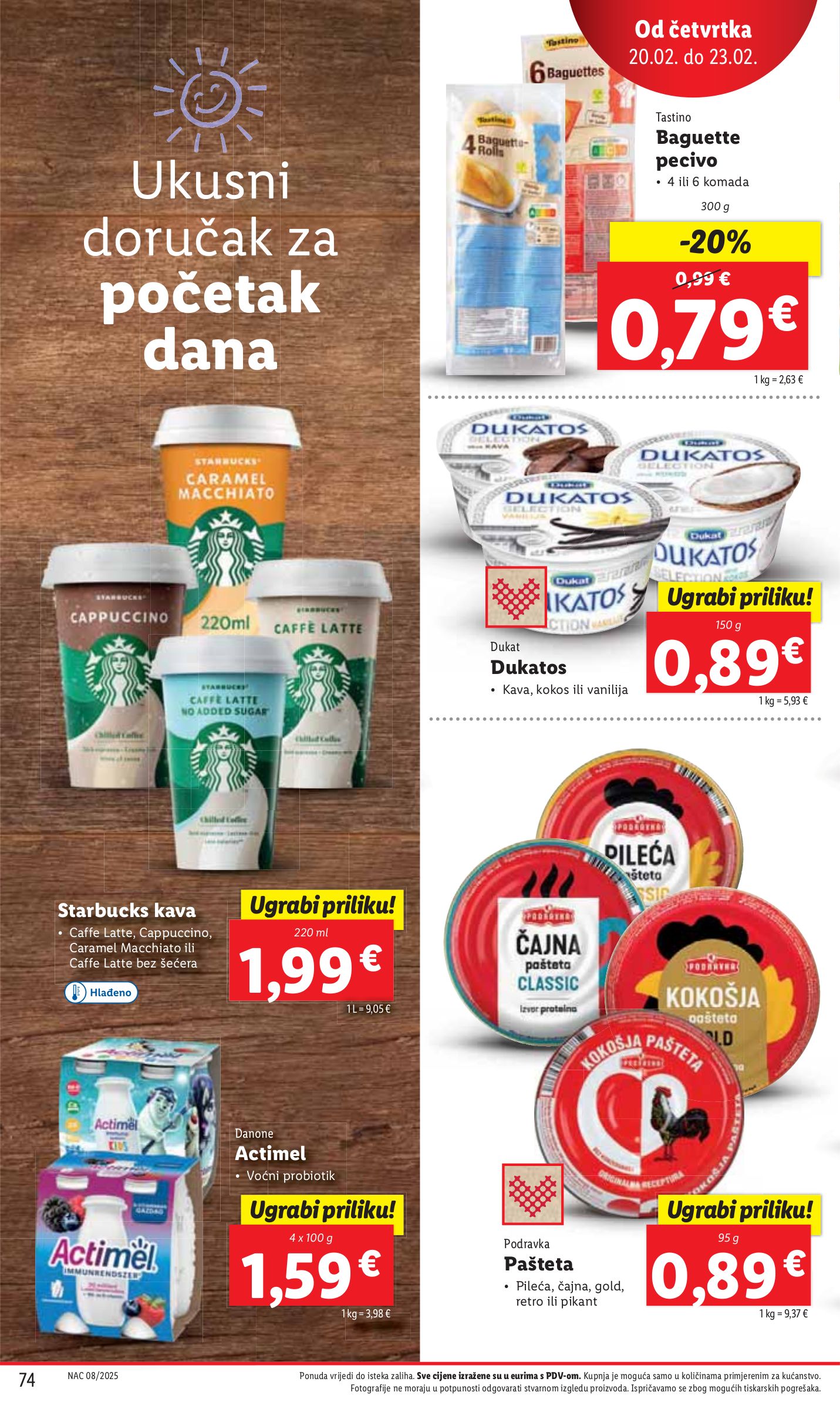 lidl - Lidl katalog vrijedi od 17.02. do 23.02. - page: 74