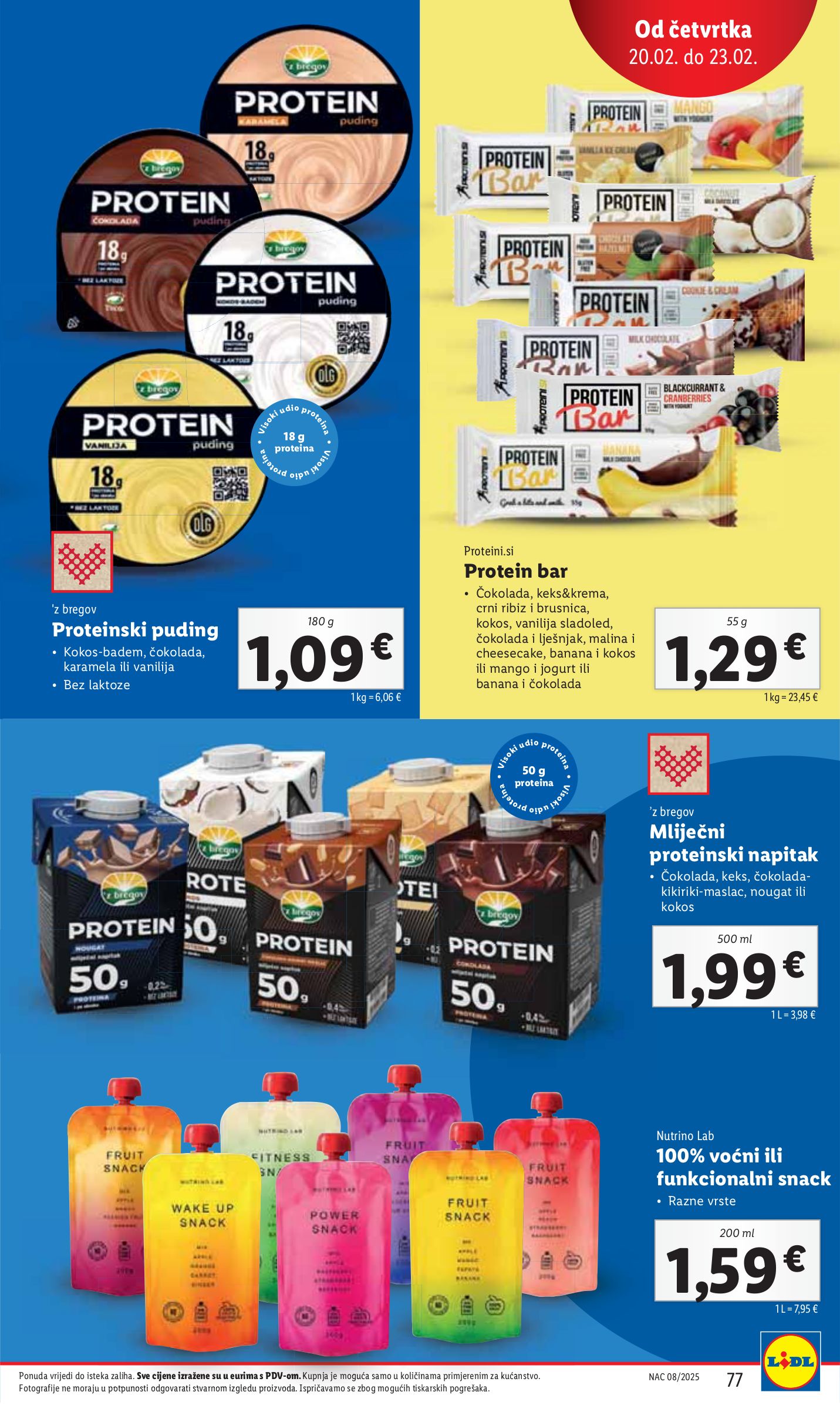 lidl - Lidl katalog vrijedi od 17.02. do 23.02. - page: 77