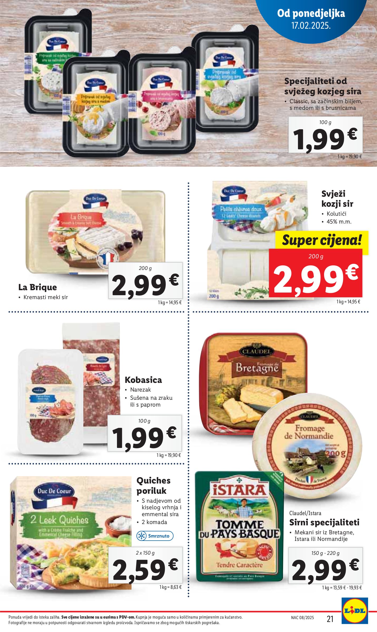 lidl - Lidl katalog vrijedi od 17.02. do 23.02. - page: 21