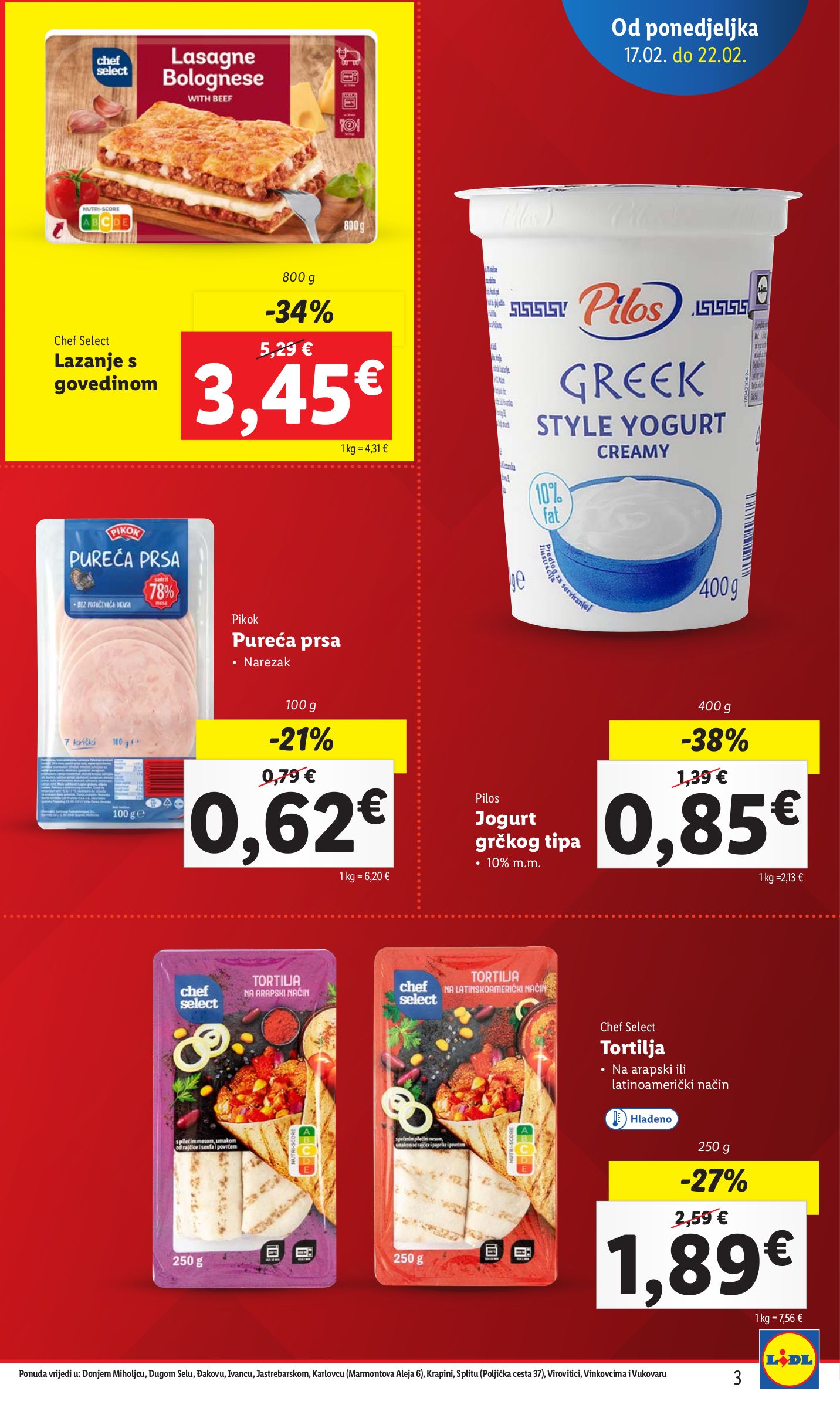 lidl - Lidl - Super Ponuda katalog vrijedi od 17.02. do 22.02. - page: 3