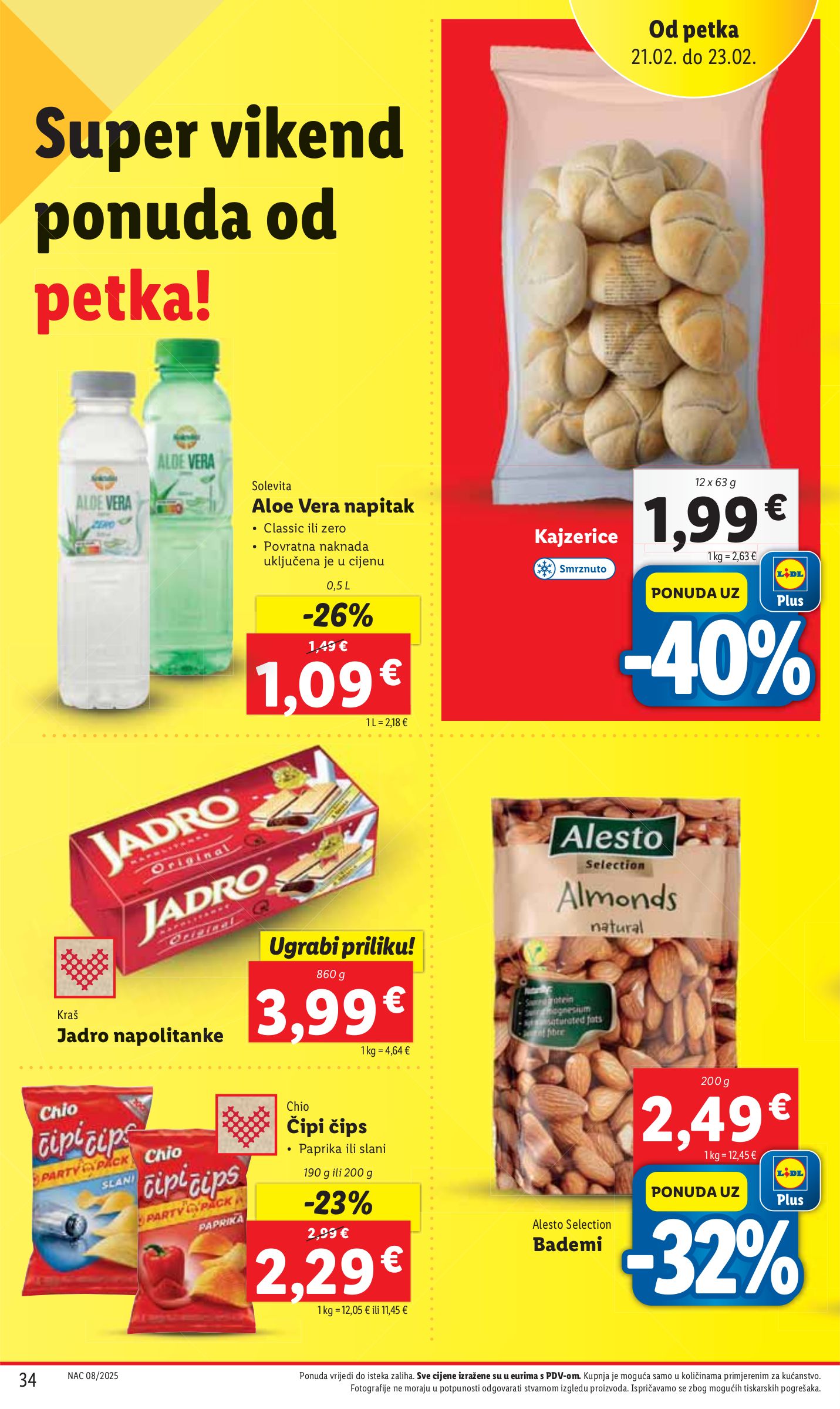 lidl - Lidl katalog vrijedi od 20.02. do 23.02. - page: 34