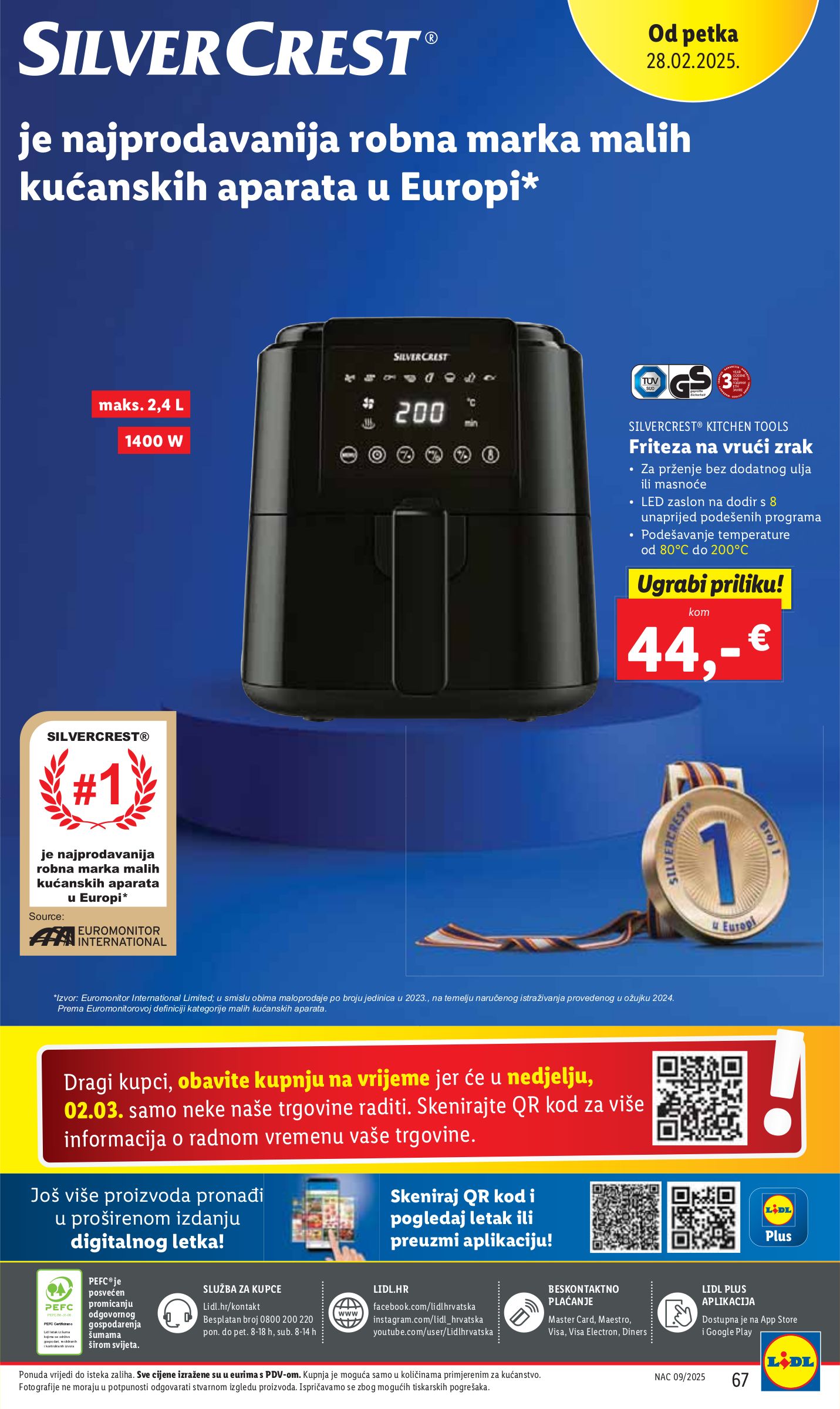 lidl - Lidl katalog vrijedi od 24.02. do 02.03. - page: 67