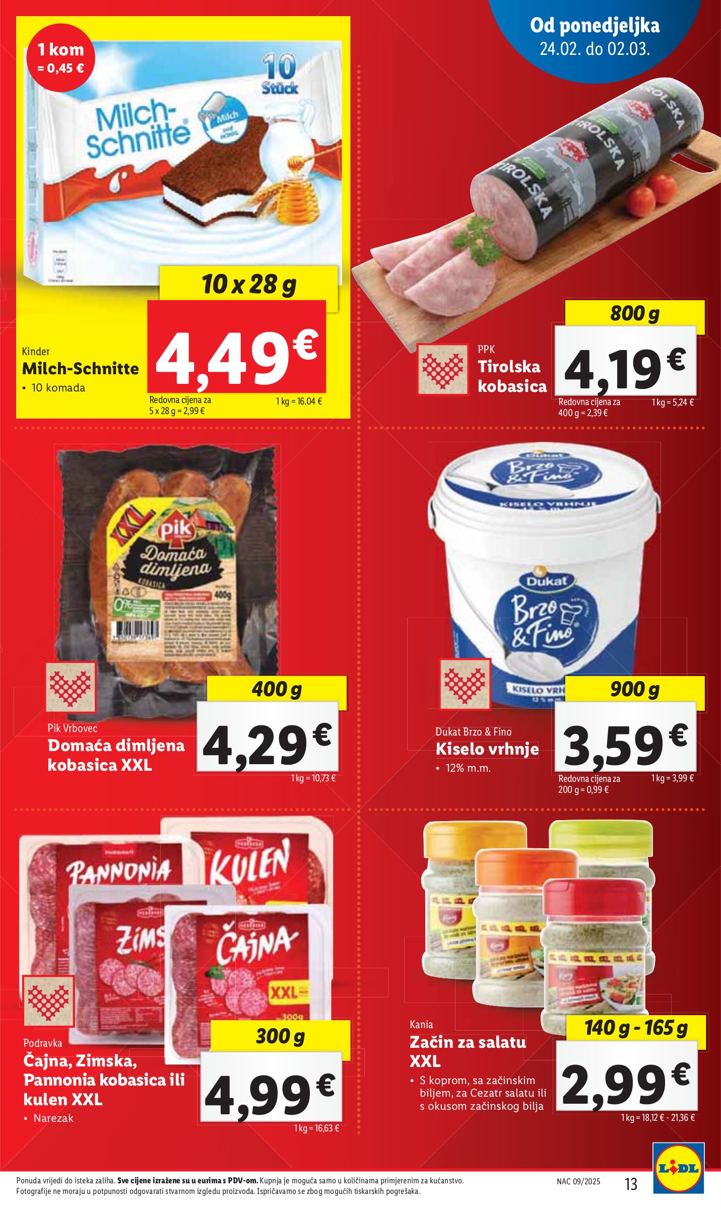 lidl - Lidl katalog vrijedi od 24.02. do 02.03. - page: 13