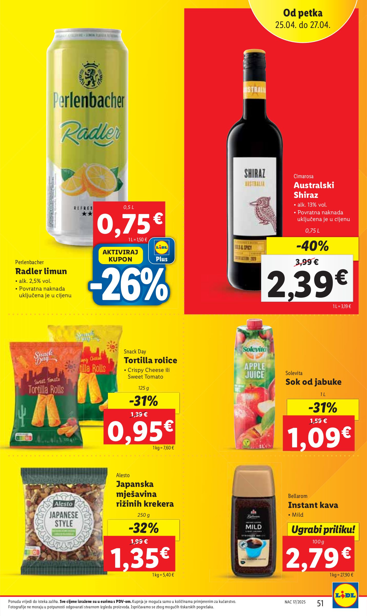 lidl - Lidl katalog vrijedi od 24.04. do 27.04. - page: 51