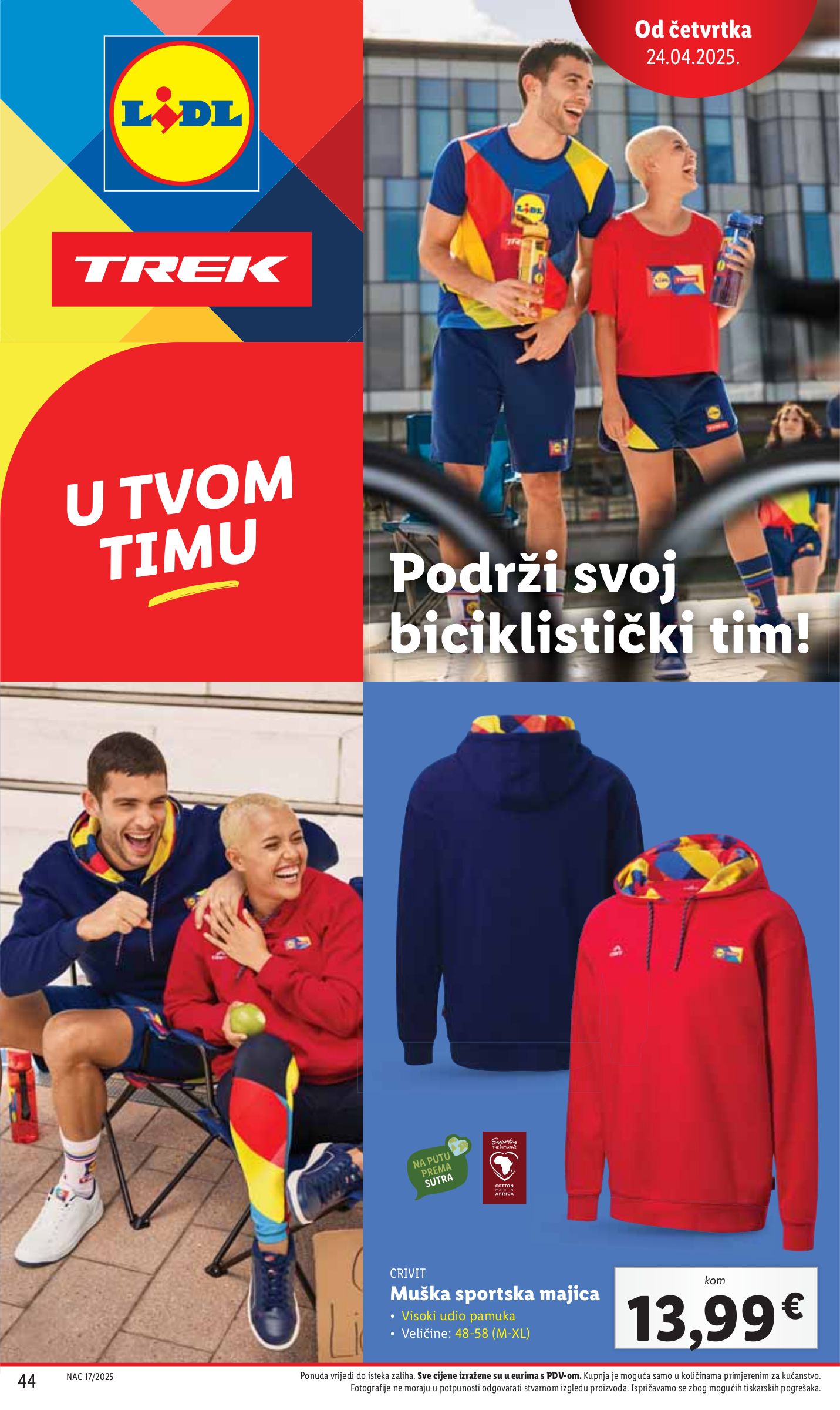 lidl - Lidl katalog vrijedi od 24.04. do 27.04. - page: 44