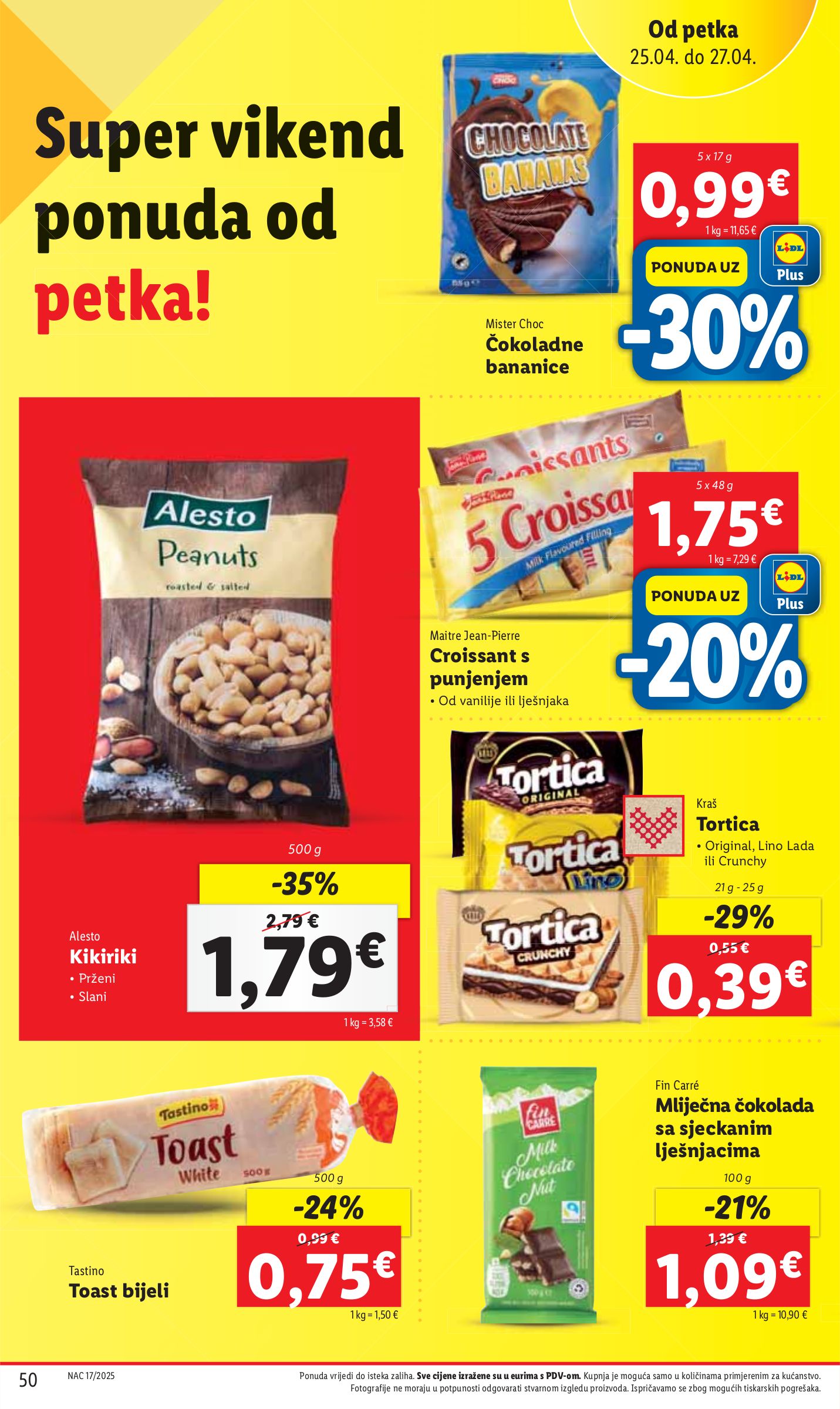 lidl - Lidl katalog vrijedi od 24.04. do 27.04. - page: 50