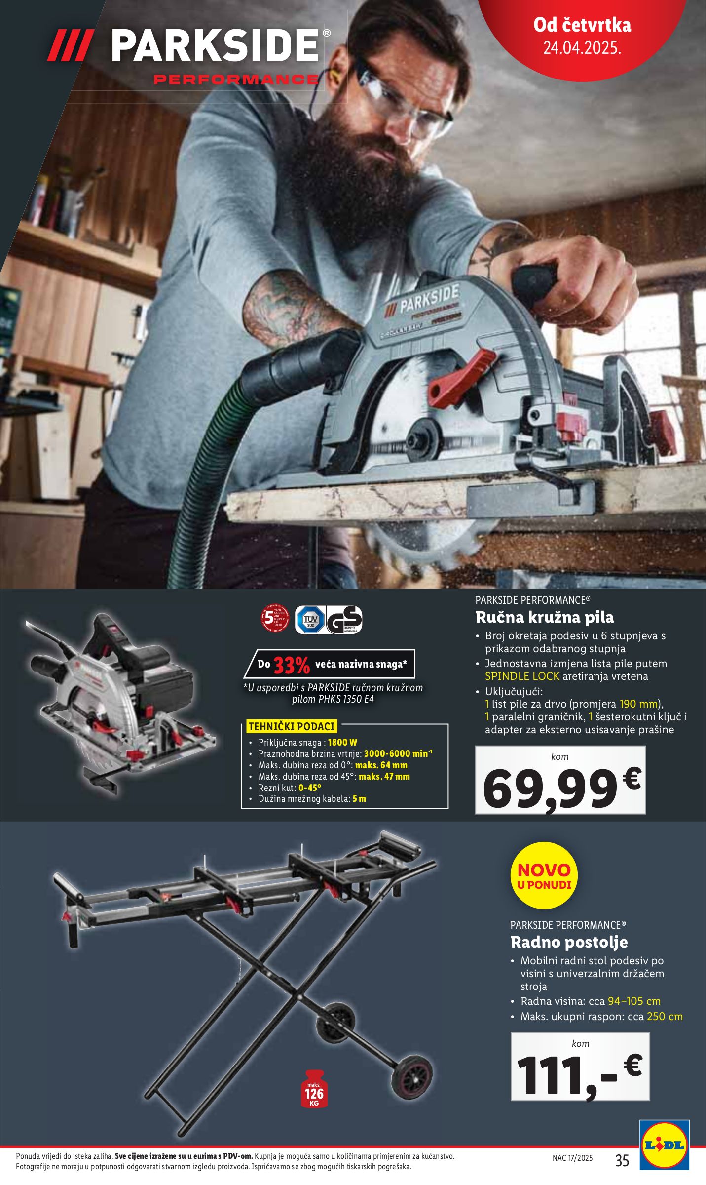 lidl - Lidl katalog vrijedi od 24.04. do 27.04. - page: 35