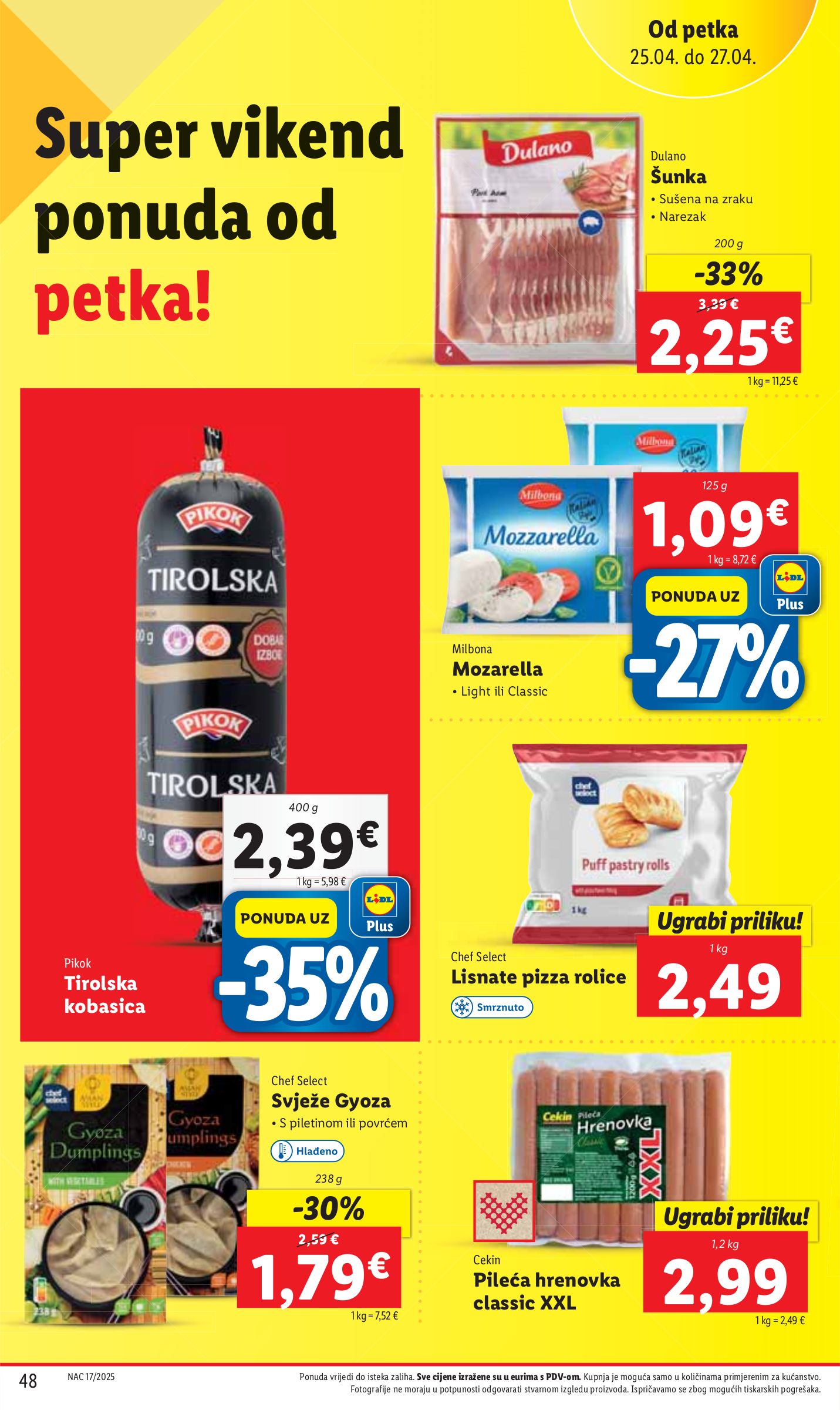 lidl - Lidl katalog vrijedi od 24.04. do 27.04. - page: 48