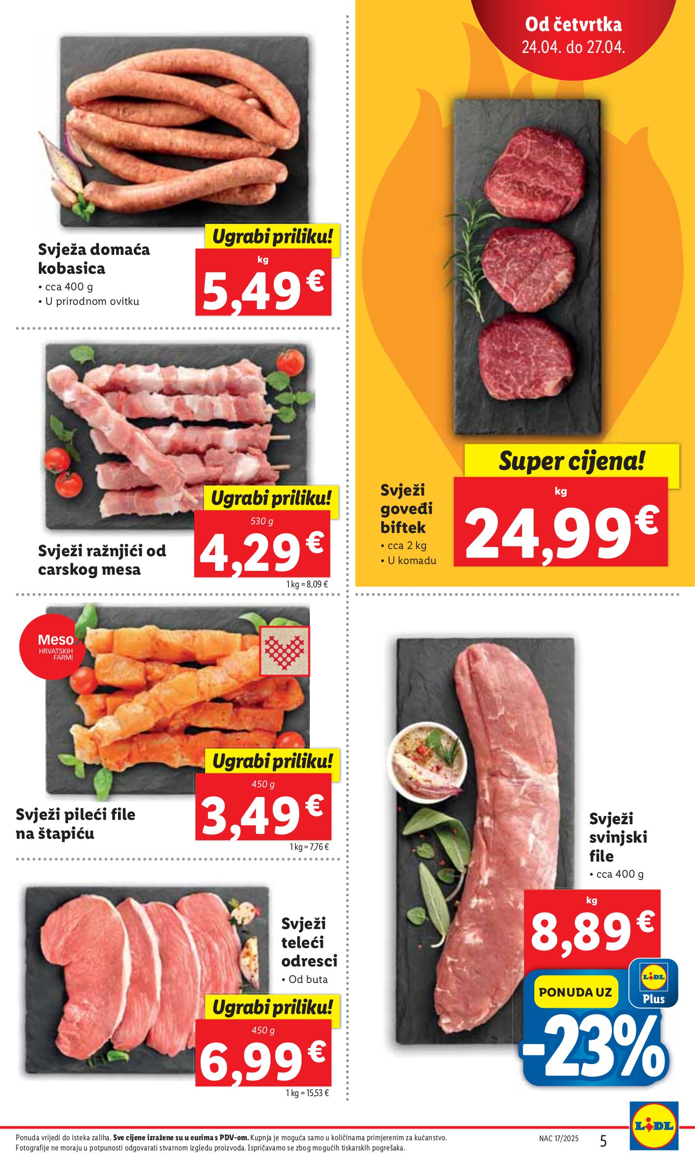 lidl - Lidl katalog vrijedi od 24.04. do 27.04. - page: 5