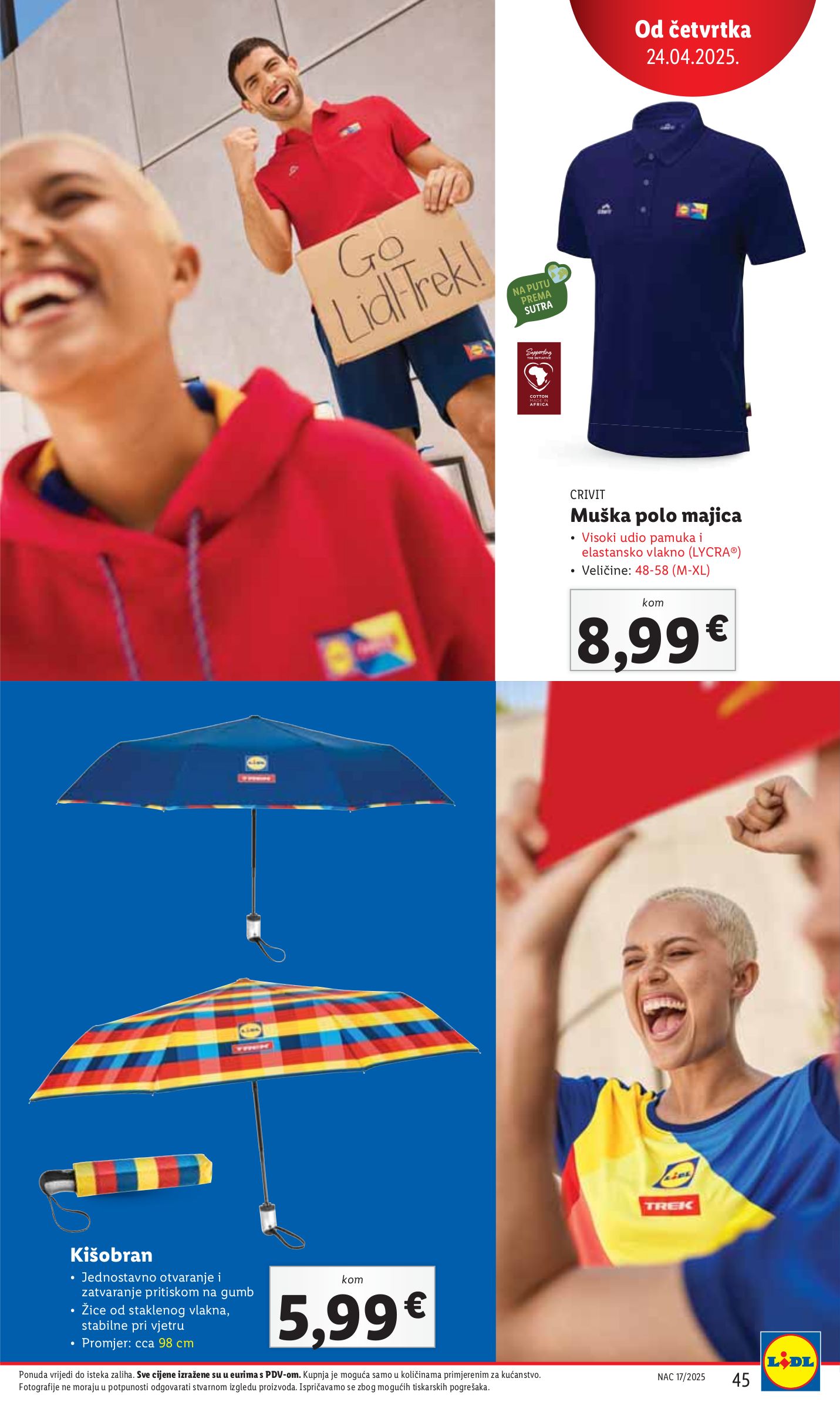 lidl - Lidl katalog vrijedi od 24.04. do 27.04. - page: 45
