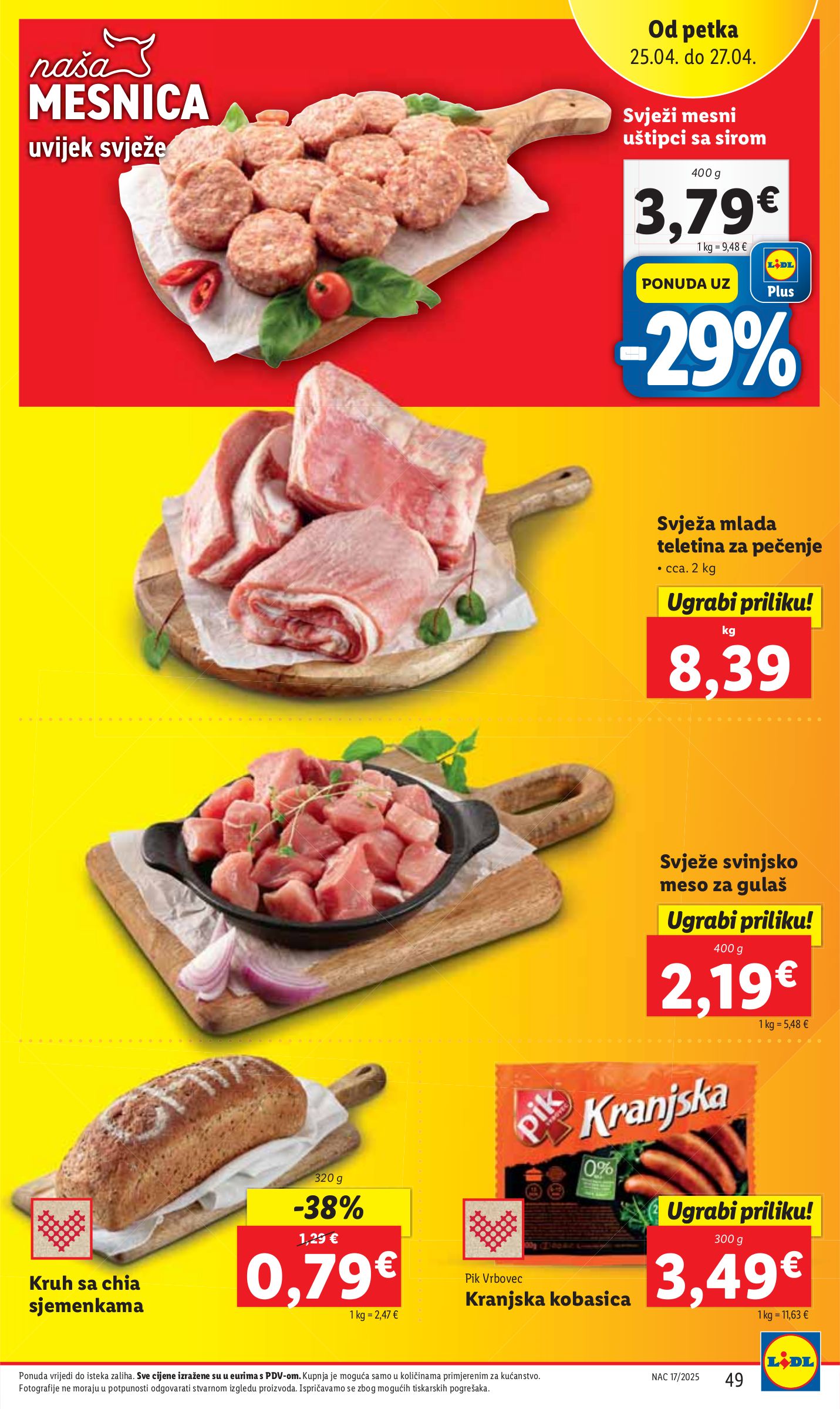 lidl - Lidl katalog vrijedi od 24.04. do 27.04. - page: 49