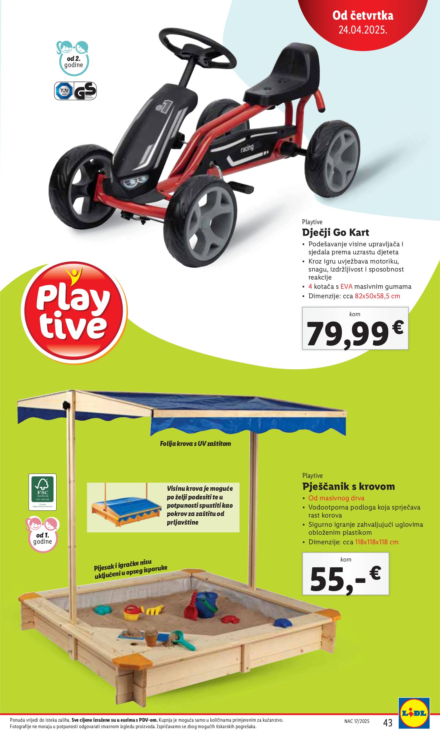 lidl - Lidl katalog vrijedi od 24.04. do 27.04. - page: 43