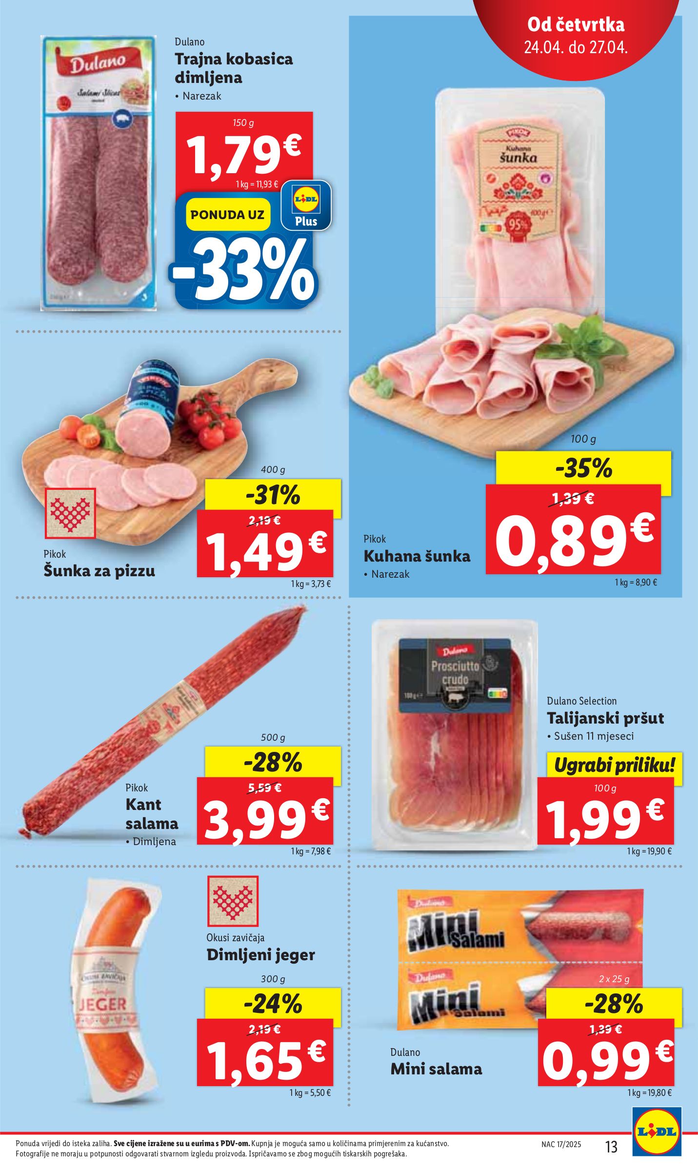 lidl - Lidl katalog vrijedi od 24.04. do 27.04. - page: 13