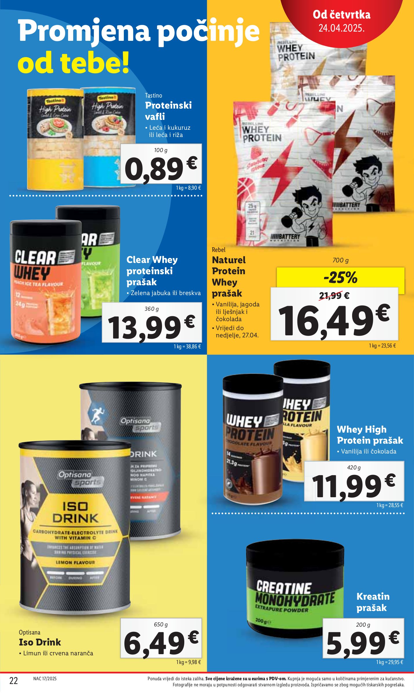 lidl - Lidl katalog vrijedi od 24.04. do 27.04. - page: 22
