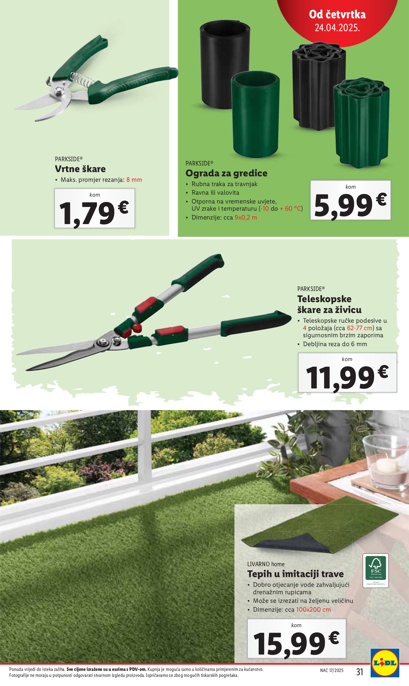 lidl - Lidl katalog vrijedi od 24.04. do 27.04. - page: 31