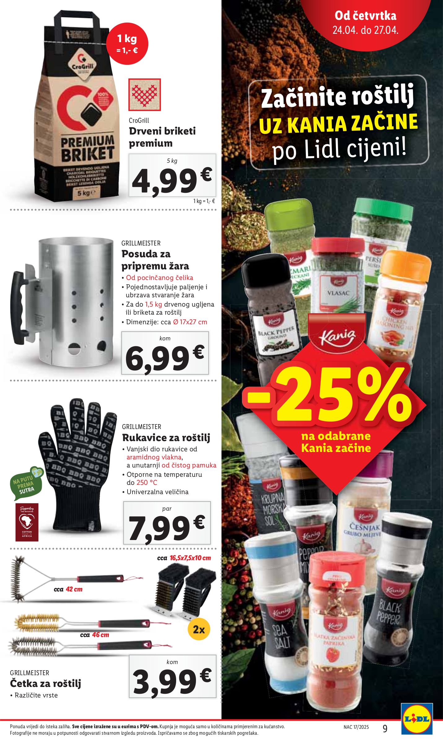 lidl - Lidl katalog vrijedi od 24.04. do 27.04. - page: 9