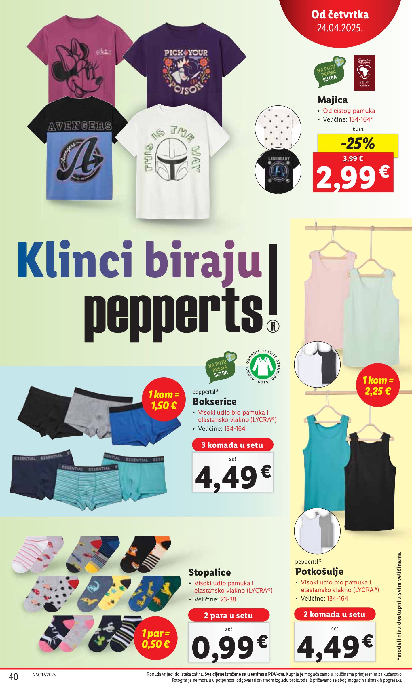 lidl - Lidl katalog vrijedi od 24.04. do 27.04. - page: 40