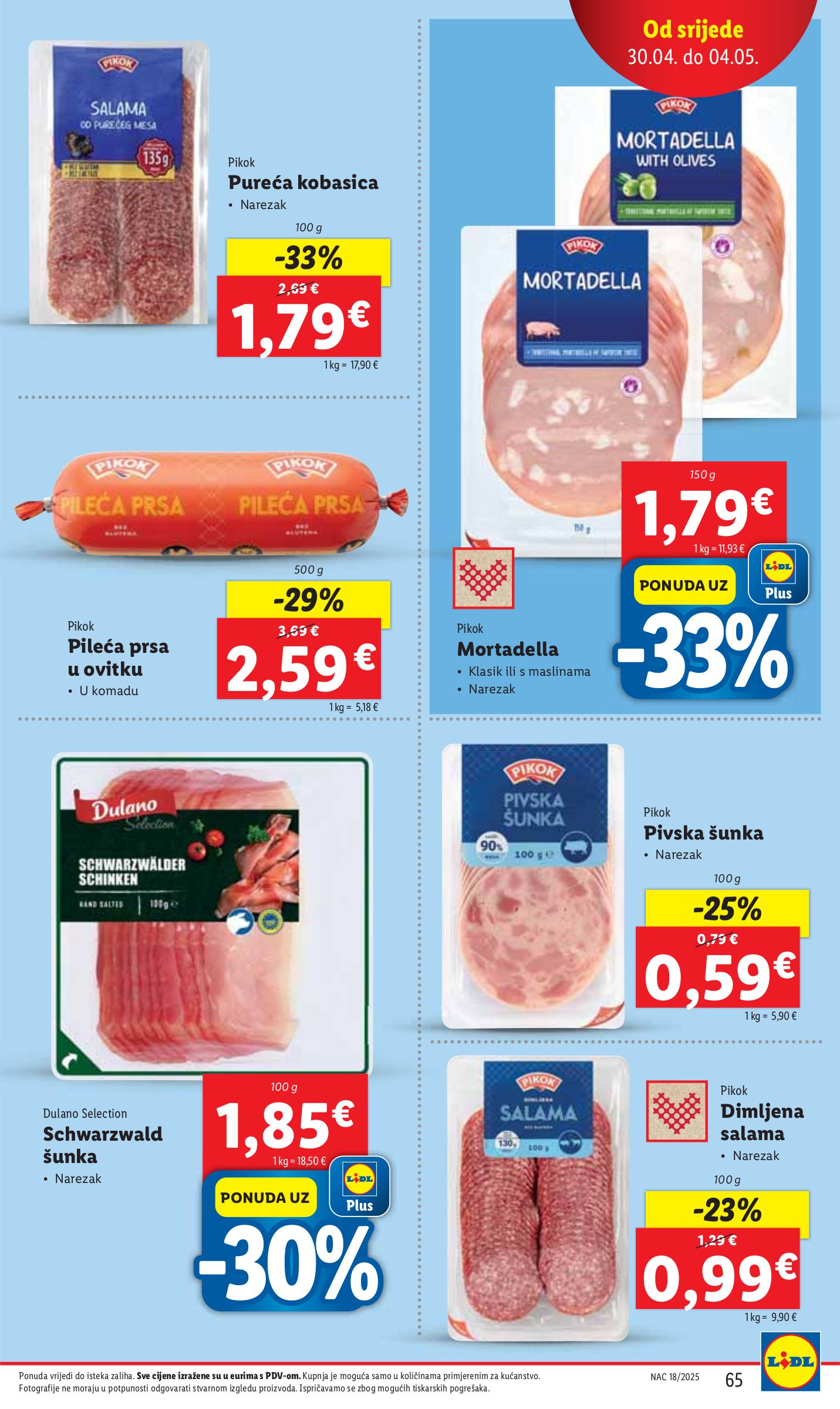 lidl - Lidl katalog vrijedi od 28.04. do 04.05. - page: 65 lidl - Lidl katalog vrijedi od 28.04. do 04.05. - page: 65