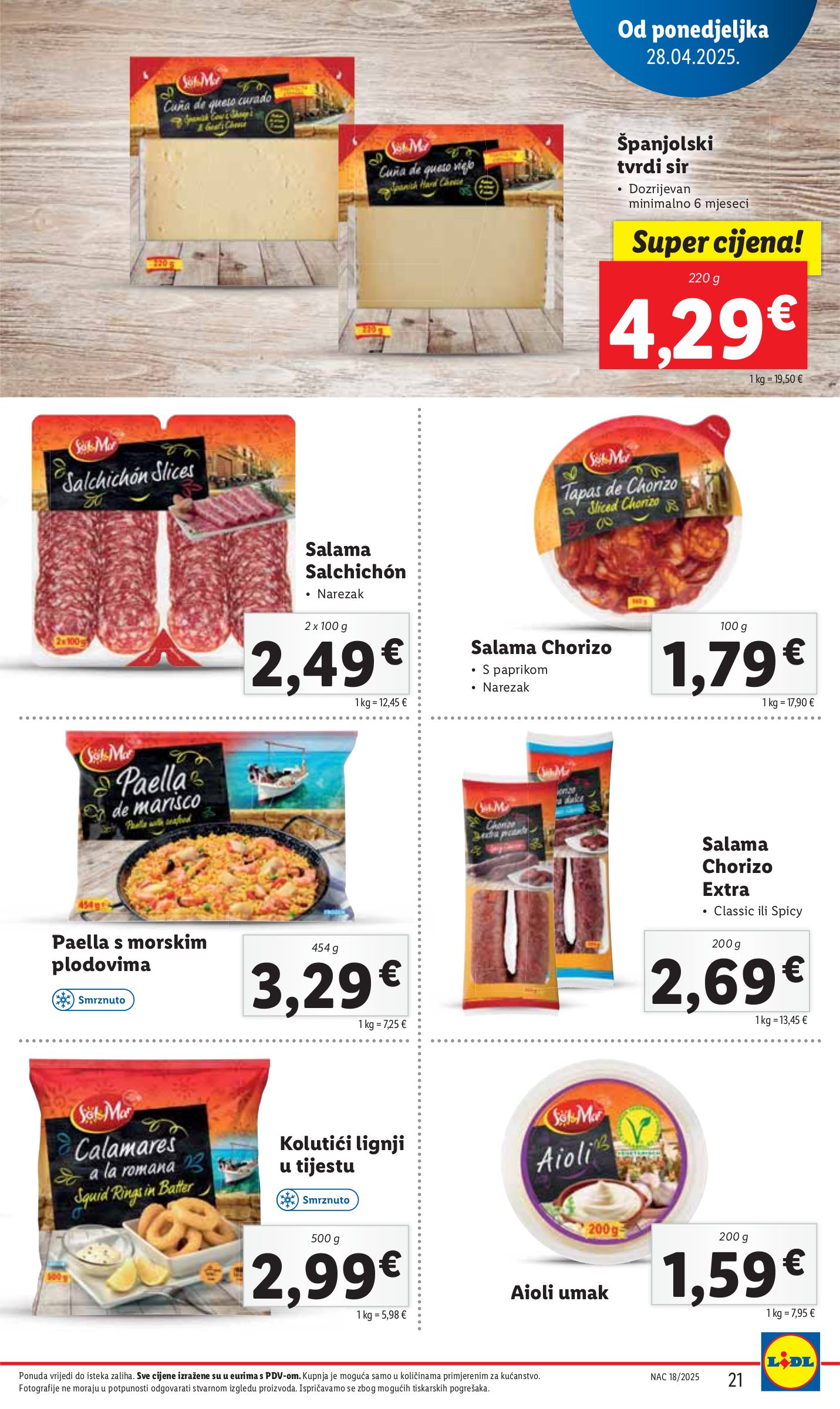 lidl - Lidl katalog vrijedi od 28.04. do 04.05. - page: 21 lidl - Lidl katalog vrijedi od 28.04. do 04.05. - page: 21