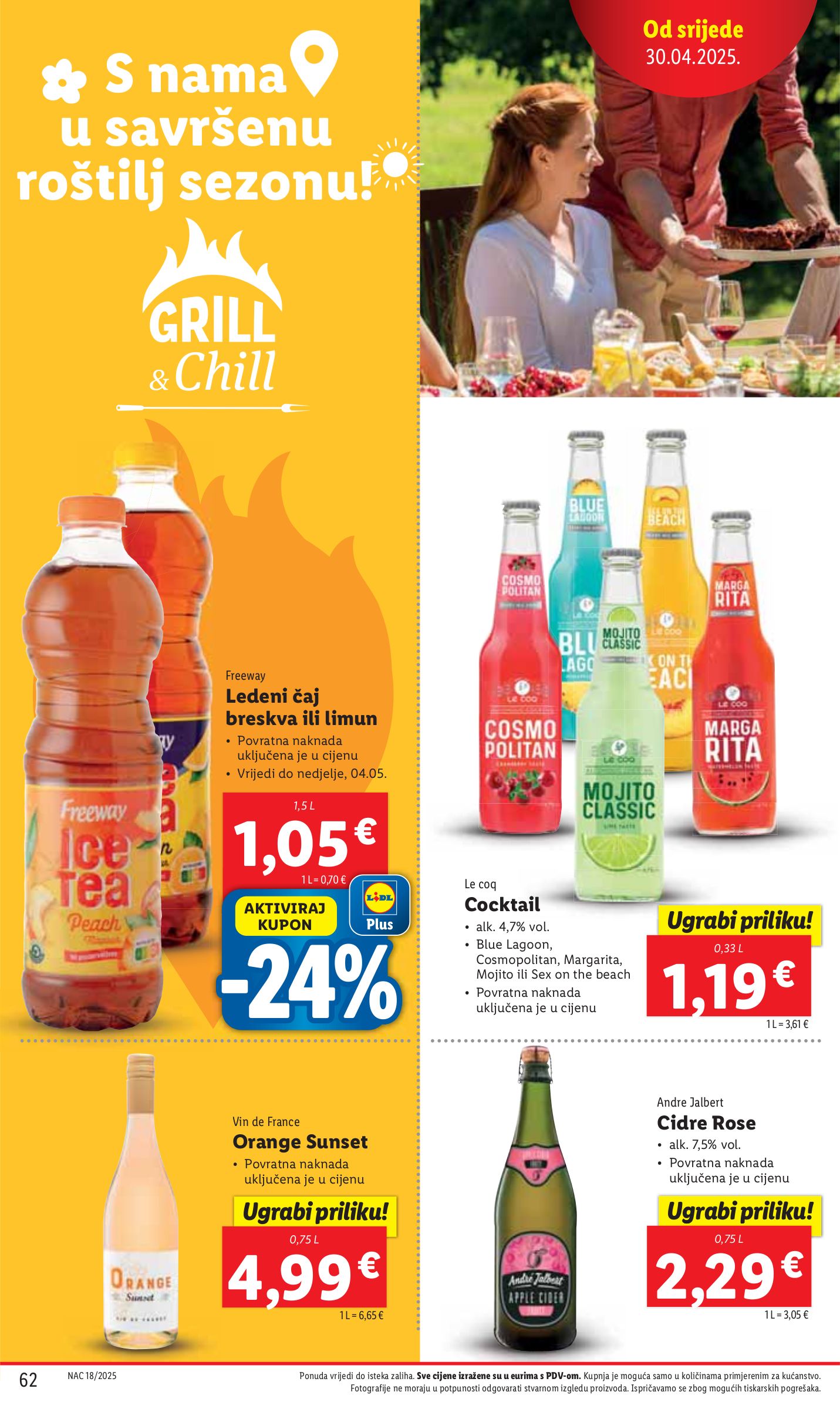 lidl - Lidl katalog vrijedi od 28.04. do 04.05. - page: 62 lidl - Lidl katalog vrijedi od 28.04. do 04.05. - page: 62