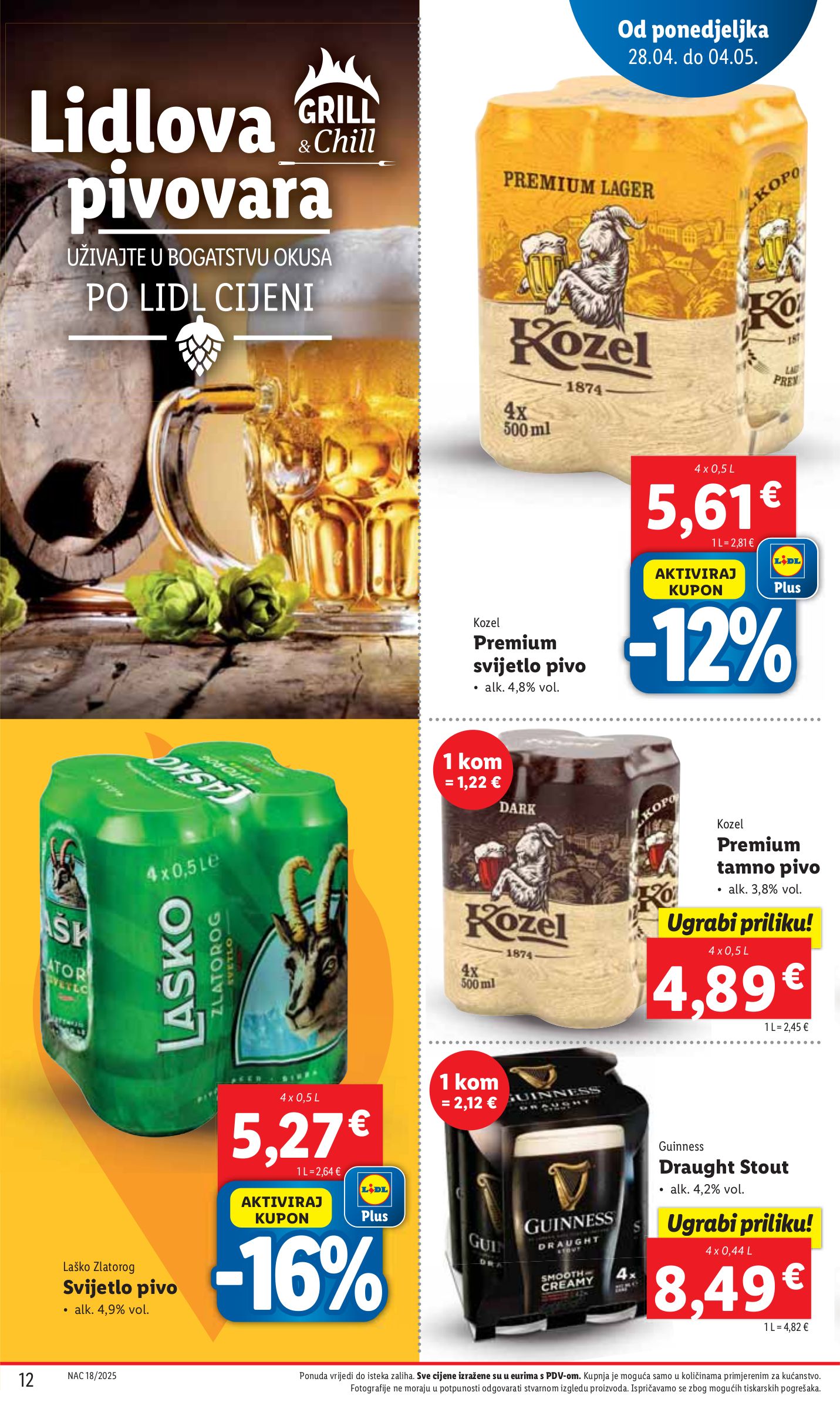 lidl - Lidl katalog vrijedi od 28.04. do 04.05. - page: 12 lidl - Lidl katalog vrijedi od 28.04. do 04.05. - page: 12
