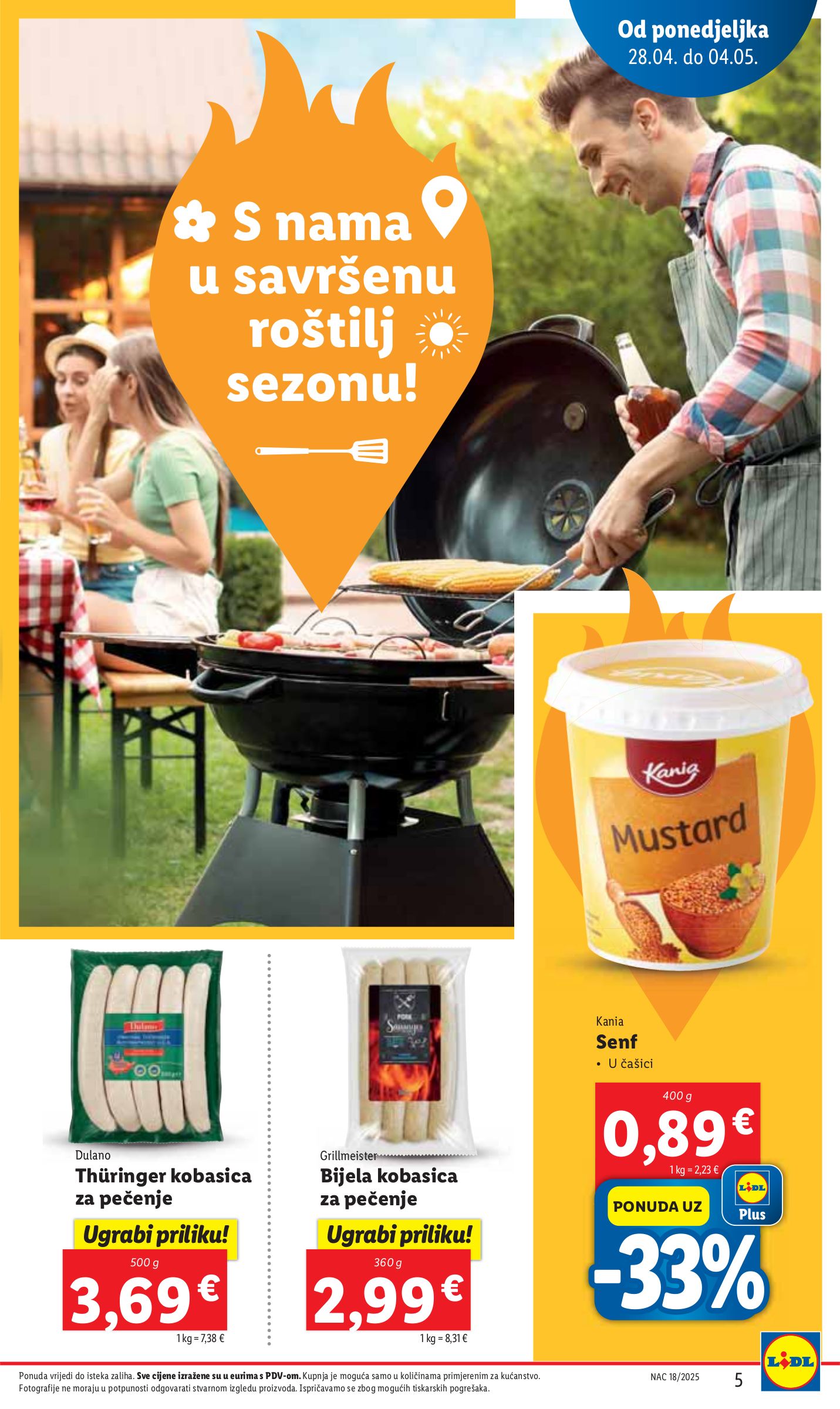 lidl - Lidl katalog vrijedi od 28.04. do 04.05. - page: 5 lidl - Lidl katalog vrijedi od 28.04. do 04.05. - page: 5