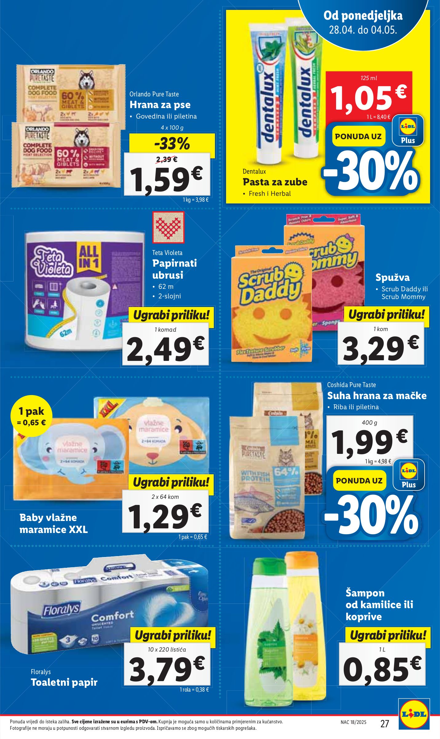 lidl - Lidl katalog vrijedi od 28.04. do 04.05. - page: 27 lidl - Lidl katalog vrijedi od 28.04. do 04.05. - page: 27