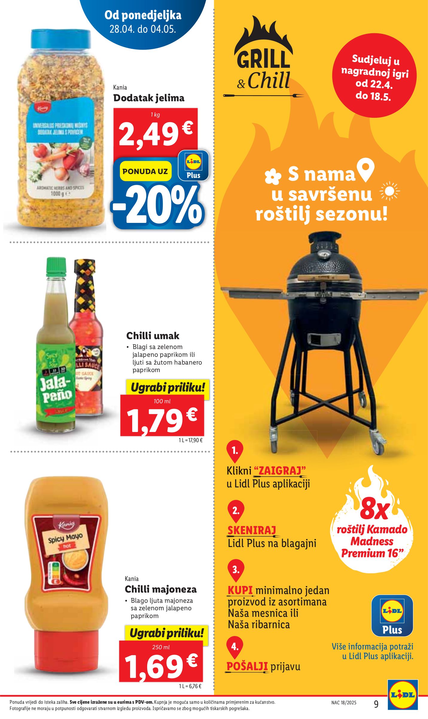 lidl - Lidl katalog vrijedi od 28.04. do 04.05. - page: 9 lidl - Lidl katalog vrijedi od 28.04. do 04.05. - page: 9