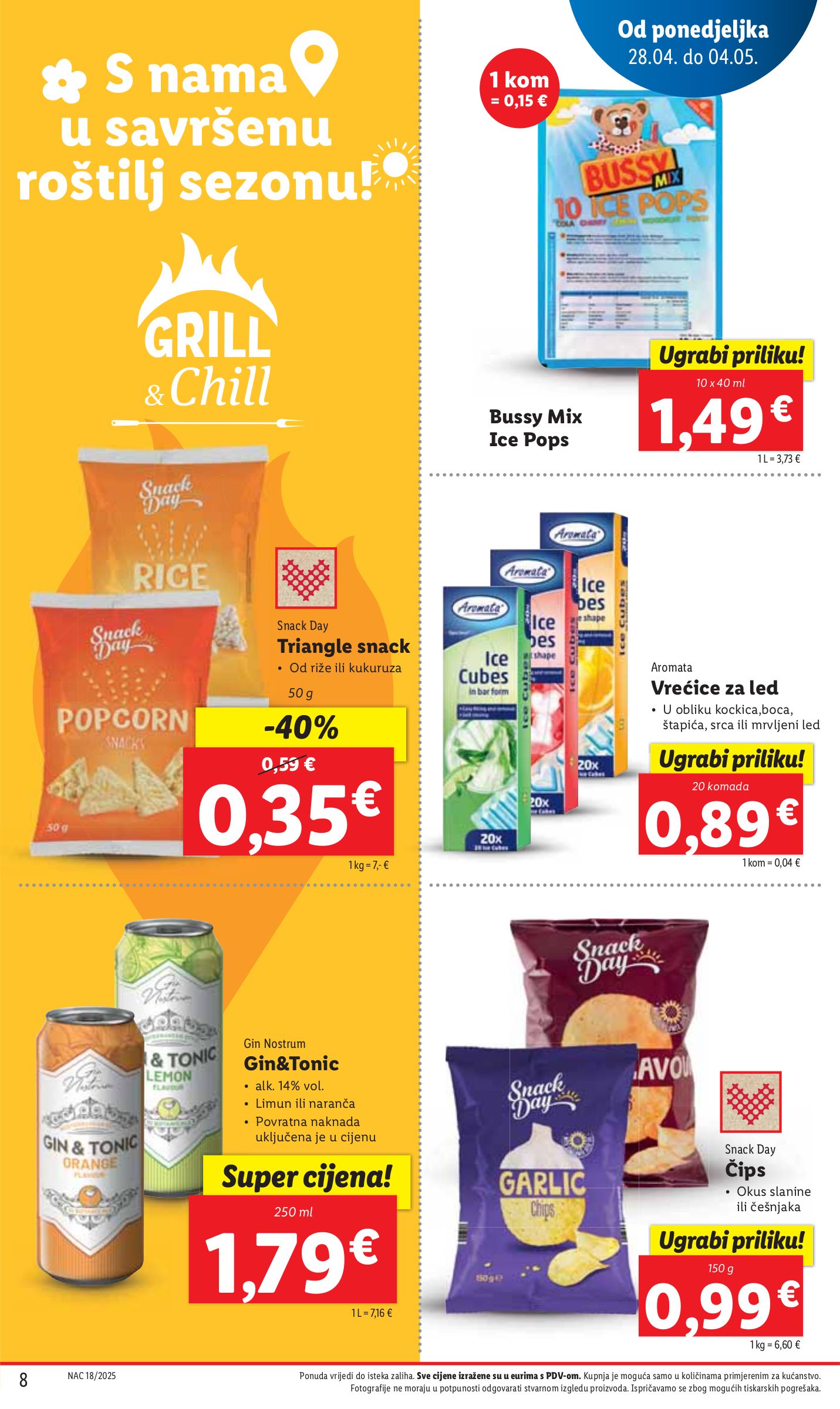 lidl - Lidl katalog vrijedi od 28.04. do 04.05. - page: 8 lidl - Lidl katalog vrijedi od 28.04. do 04.05. - page: 8