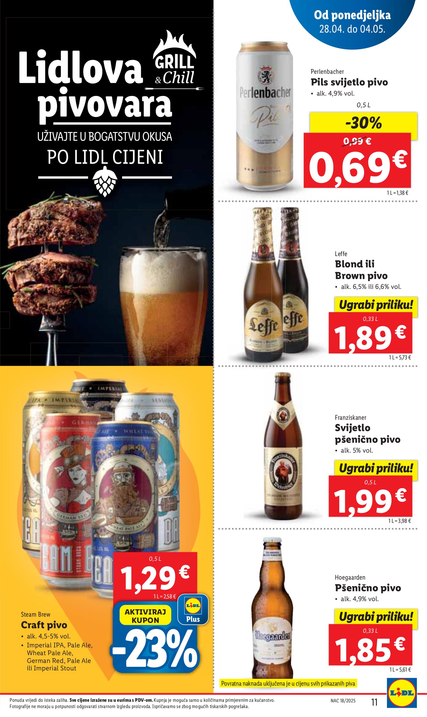 lidl - Lidl katalog vrijedi od 28.04. do 04.05. - page: 11 lidl - Lidl katalog vrijedi od 28.04. do 04.05. - page: 11