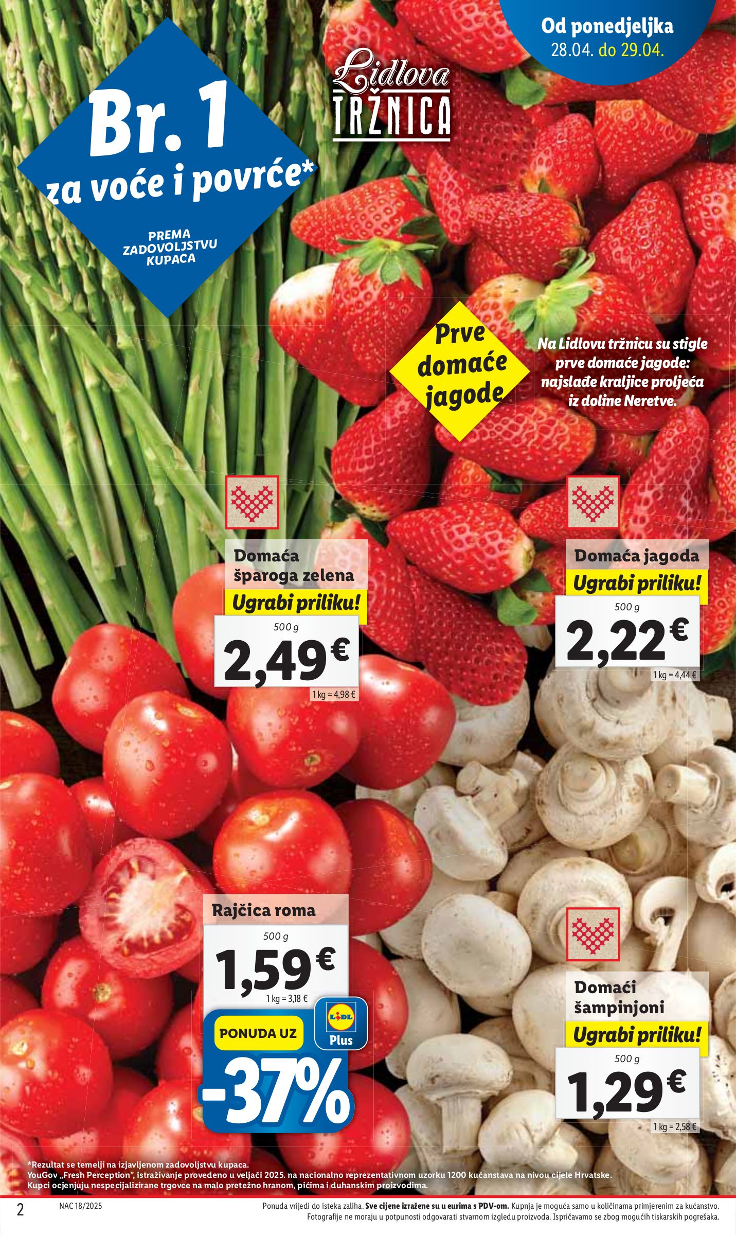 lidl - Lidl katalog vrijedi od 28.04. do 04.05. - page: 2 lidl - Lidl katalog vrijedi od 28.04. do 04.05. - page: 2