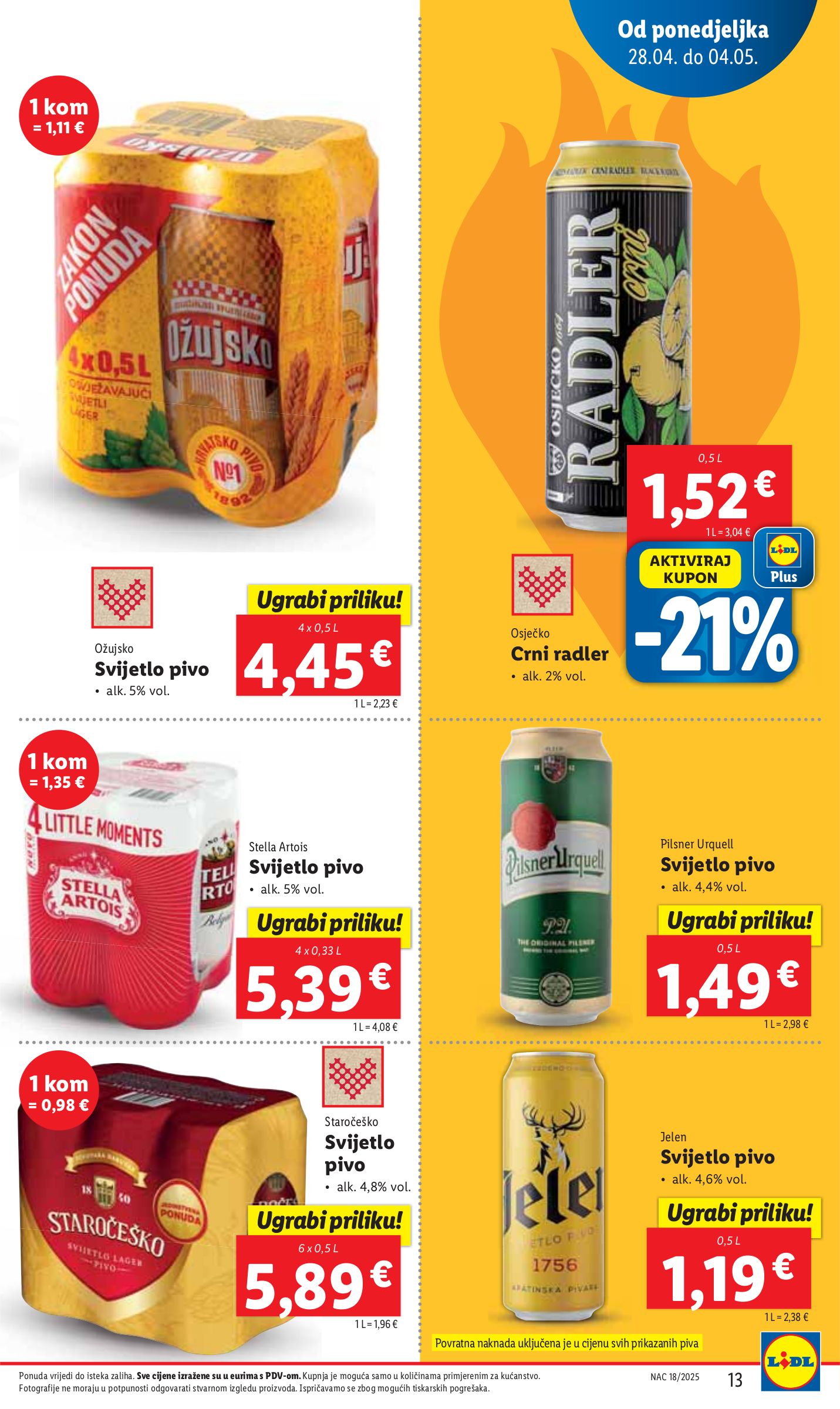 lidl - Lidl katalog vrijedi od 28.04. do 04.05. - page: 13 lidl - Lidl katalog vrijedi od 28.04. do 04.05. - page: 13