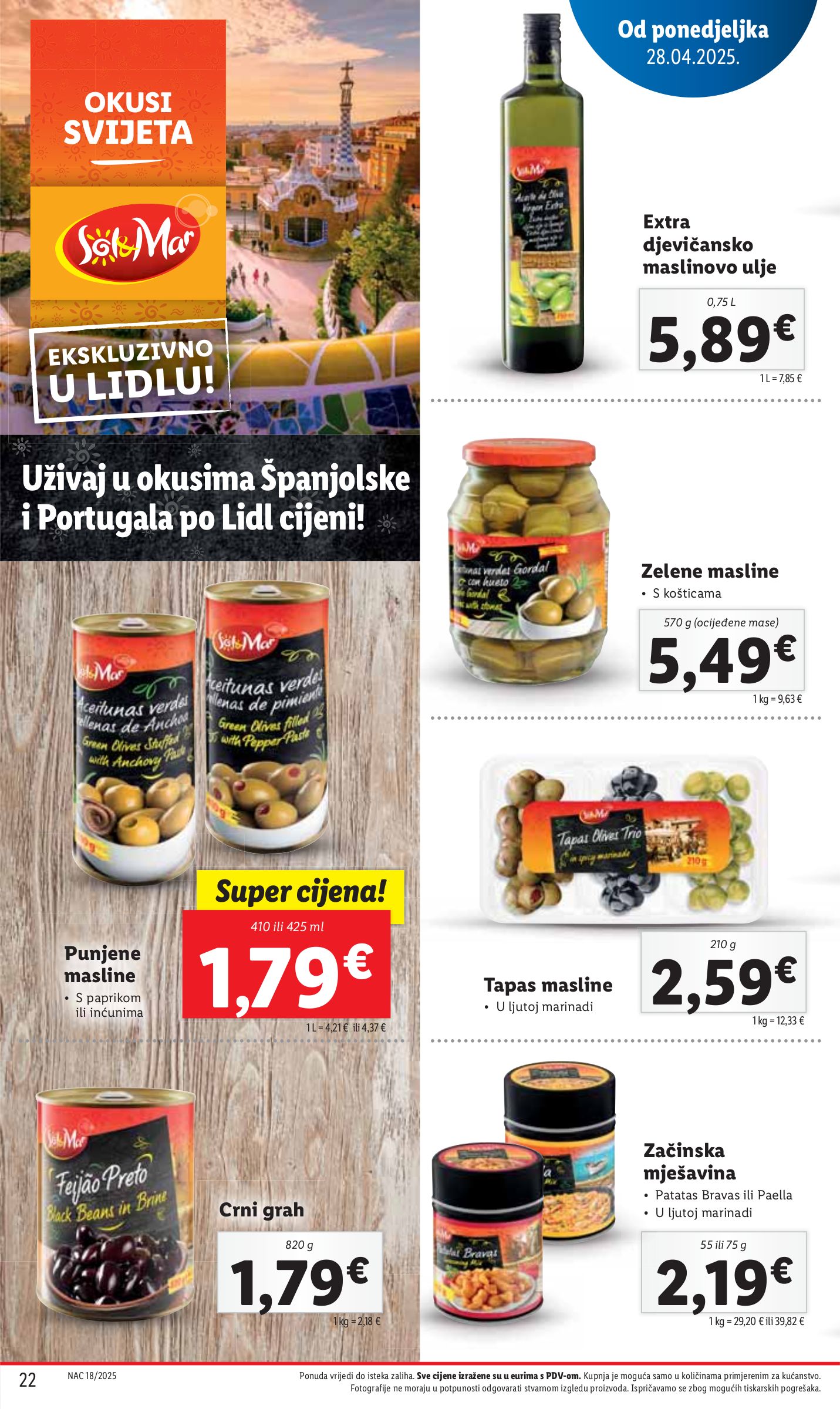 lidl - Lidl katalog vrijedi od 28.04. do 04.05. - page: 22 lidl - Lidl katalog vrijedi od 28.04. do 04.05. - page: 22