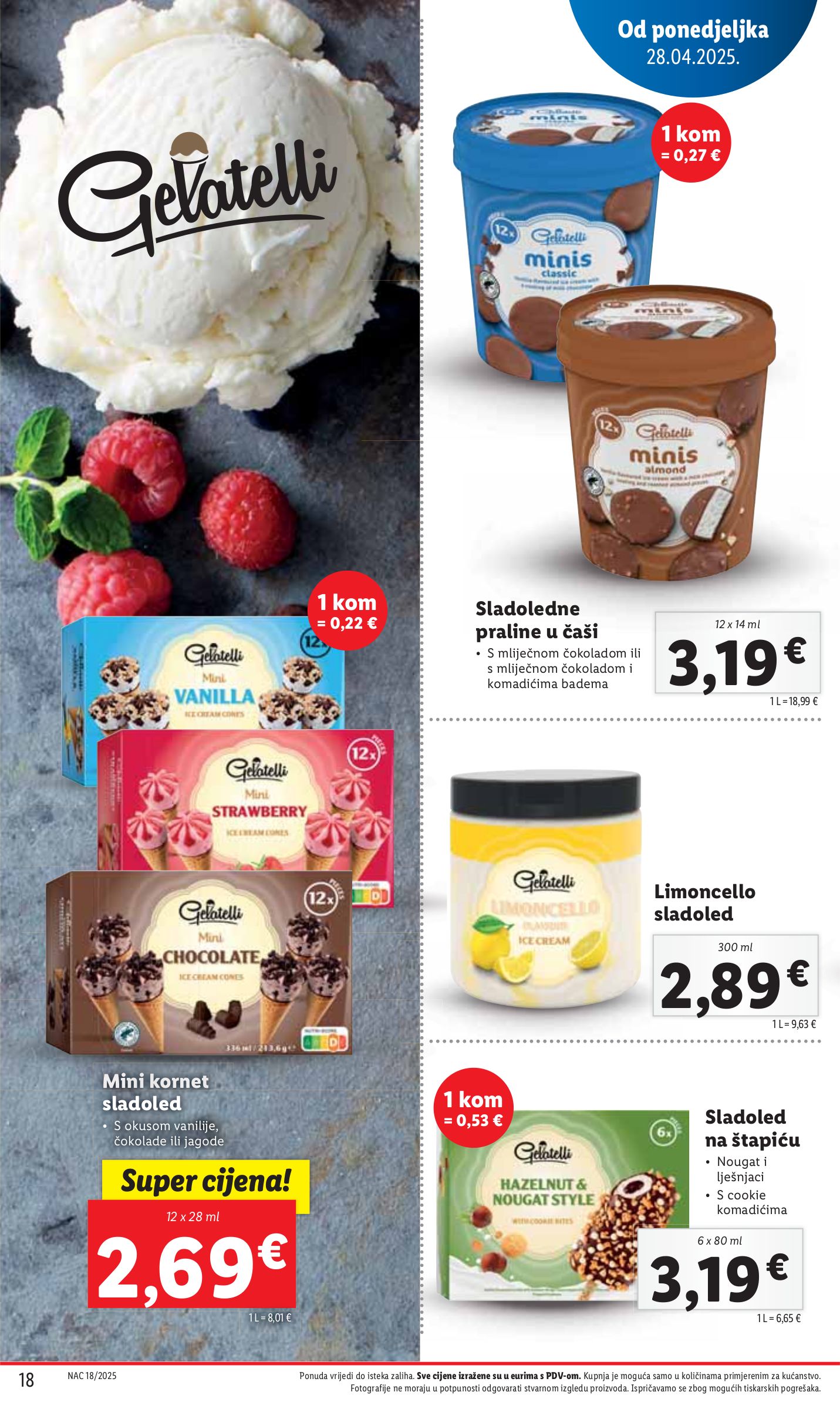 lidl - Lidl katalog vrijedi od 28.04. do 04.05. - page: 18 lidl - Lidl katalog vrijedi od 28.04. do 04.05. - page: 18