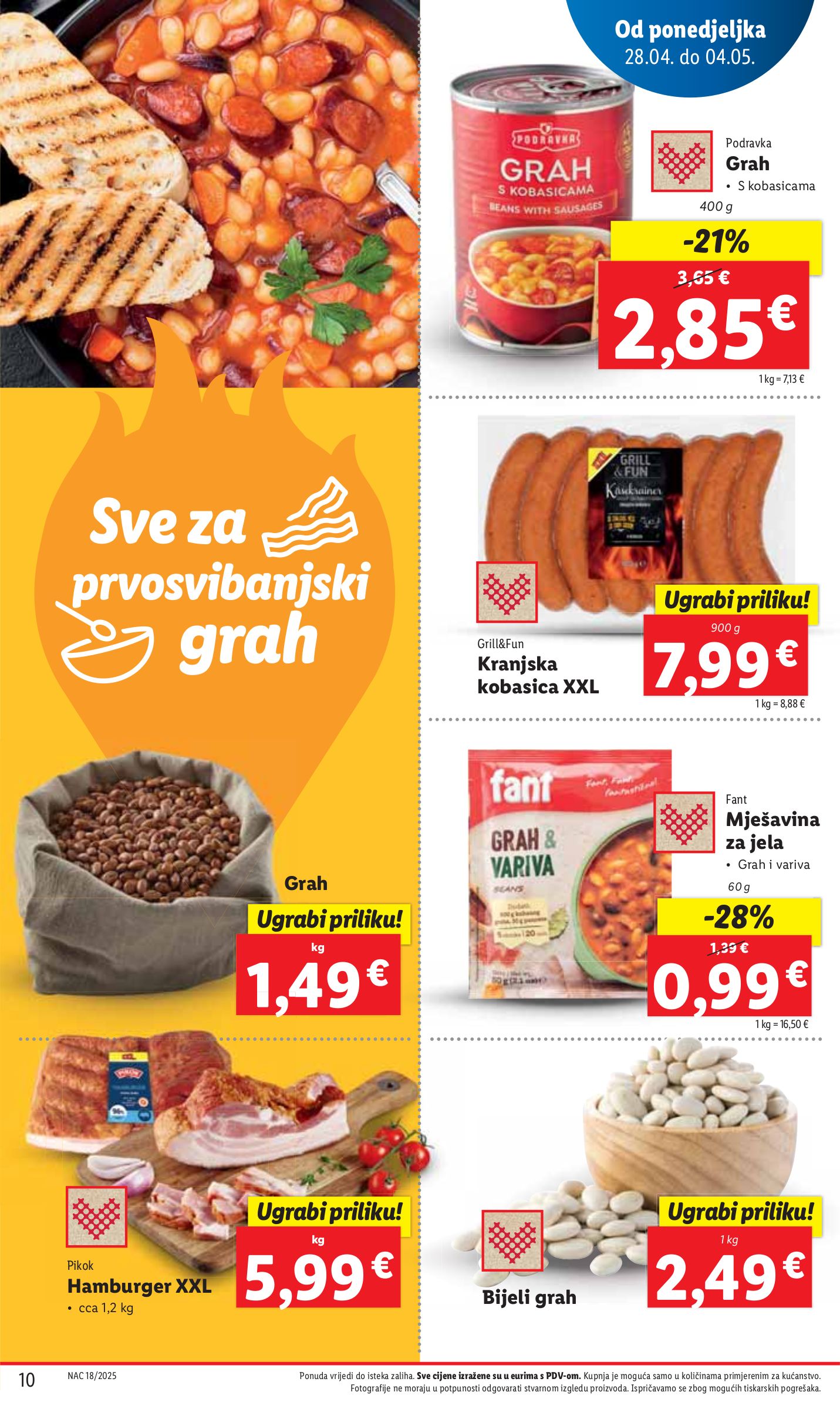 lidl - Lidl katalog vrijedi od 28.04. do 04.05. - page: 10 lidl - Lidl katalog vrijedi od 28.04. do 04.05. - page: 10