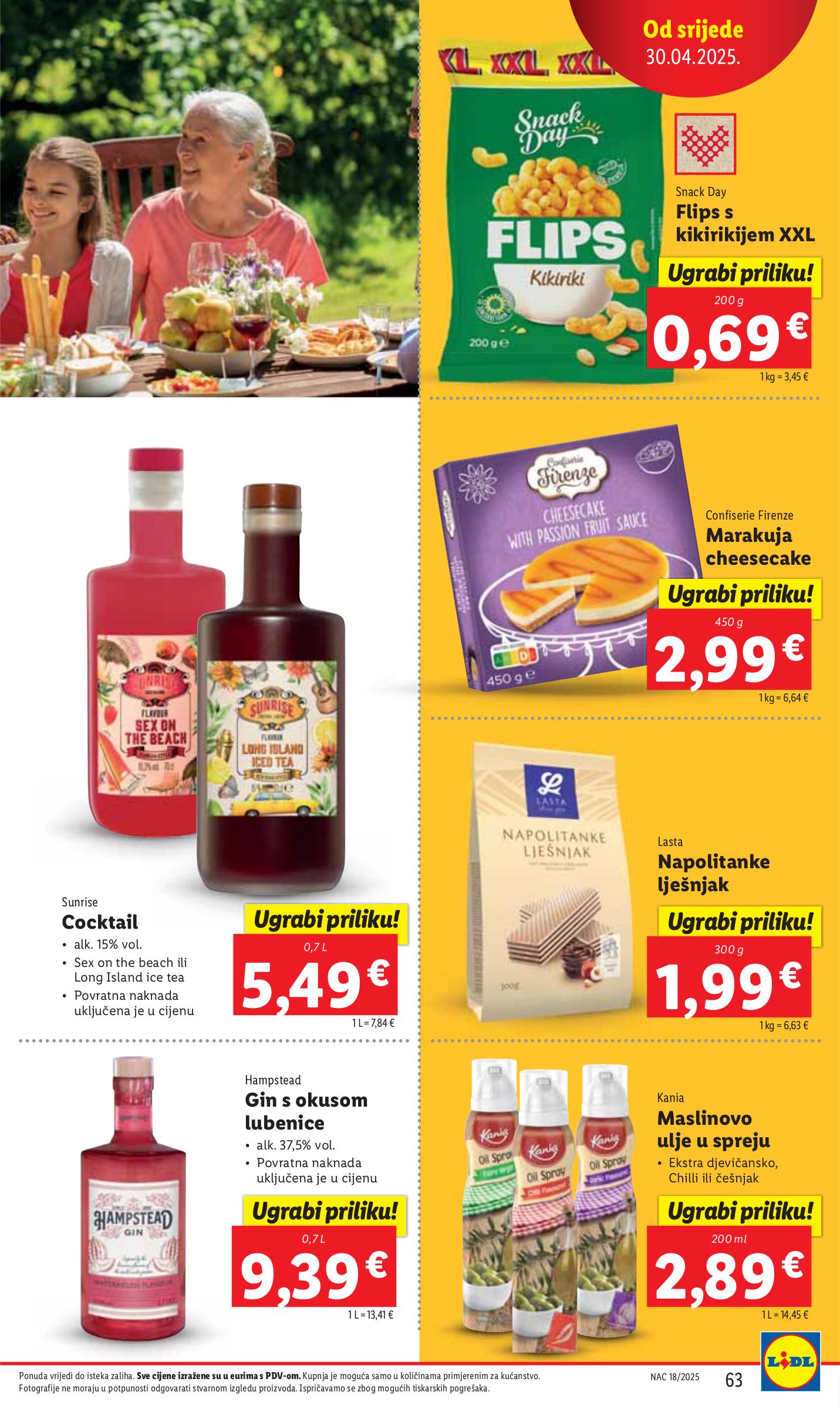 lidl - Lidl katalog vrijedi od 28.04. do 04.05. - page: 63 lidl - Lidl katalog vrijedi od 28.04. do 04.05. - page: 63