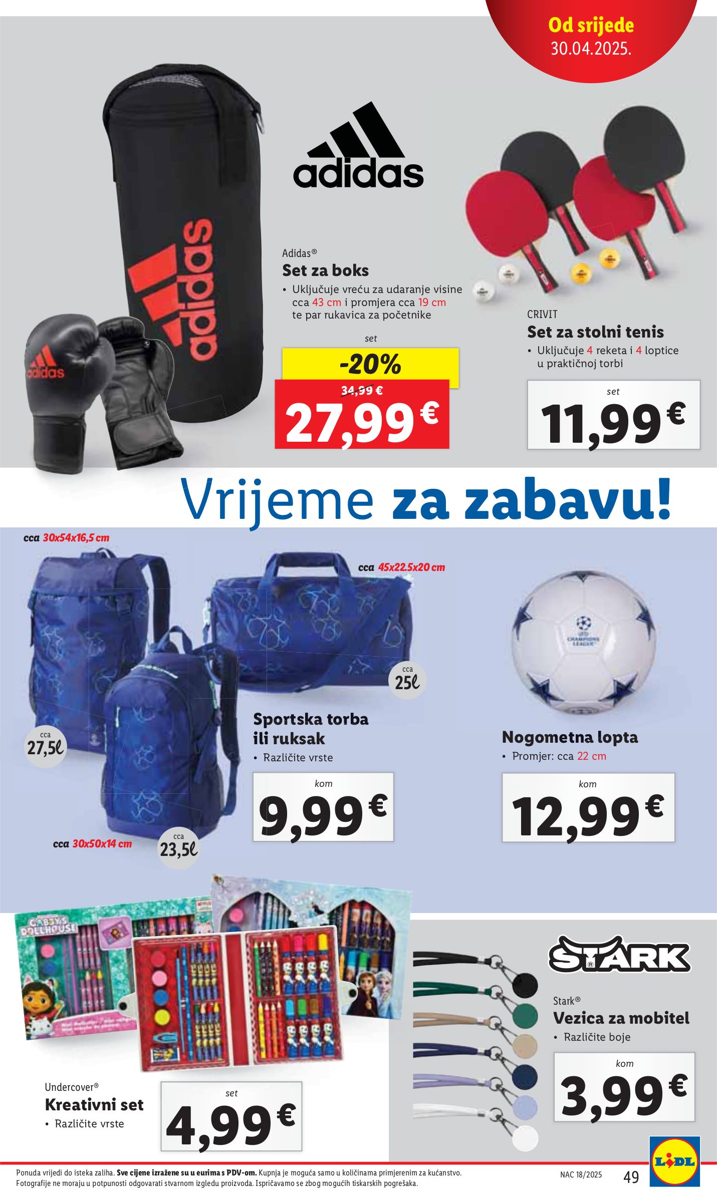 lidl - Lidl katalog vrijedi od 28.04. do 04.05. - page: 49 lidl - Lidl katalog vrijedi od 28.04. do 04.05. - page: 49