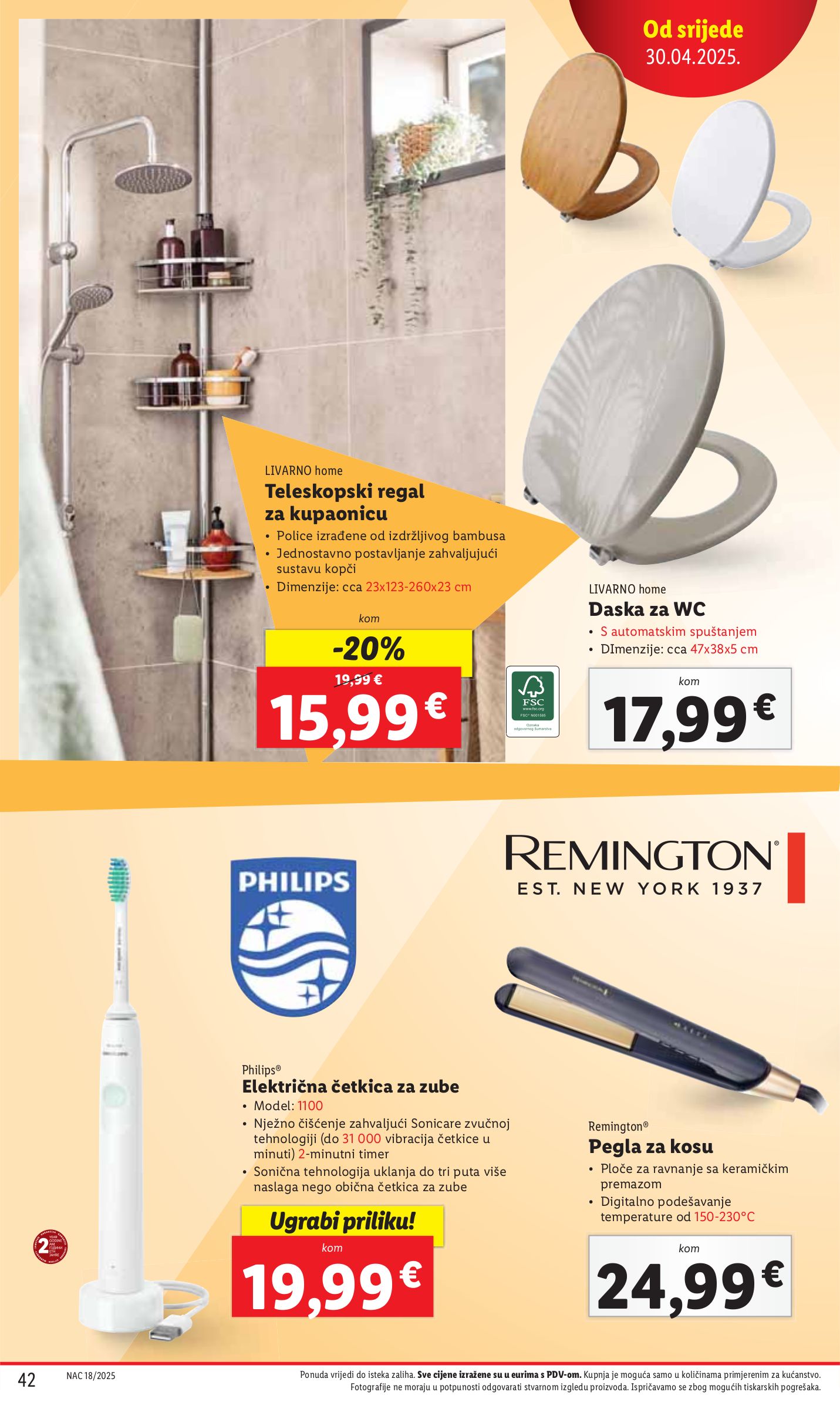 lidl - Lidl katalog vrijedi od 28.04. do 04.05. - page: 42 lidl - Lidl katalog vrijedi od 28.04. do 04.05. - page: 42