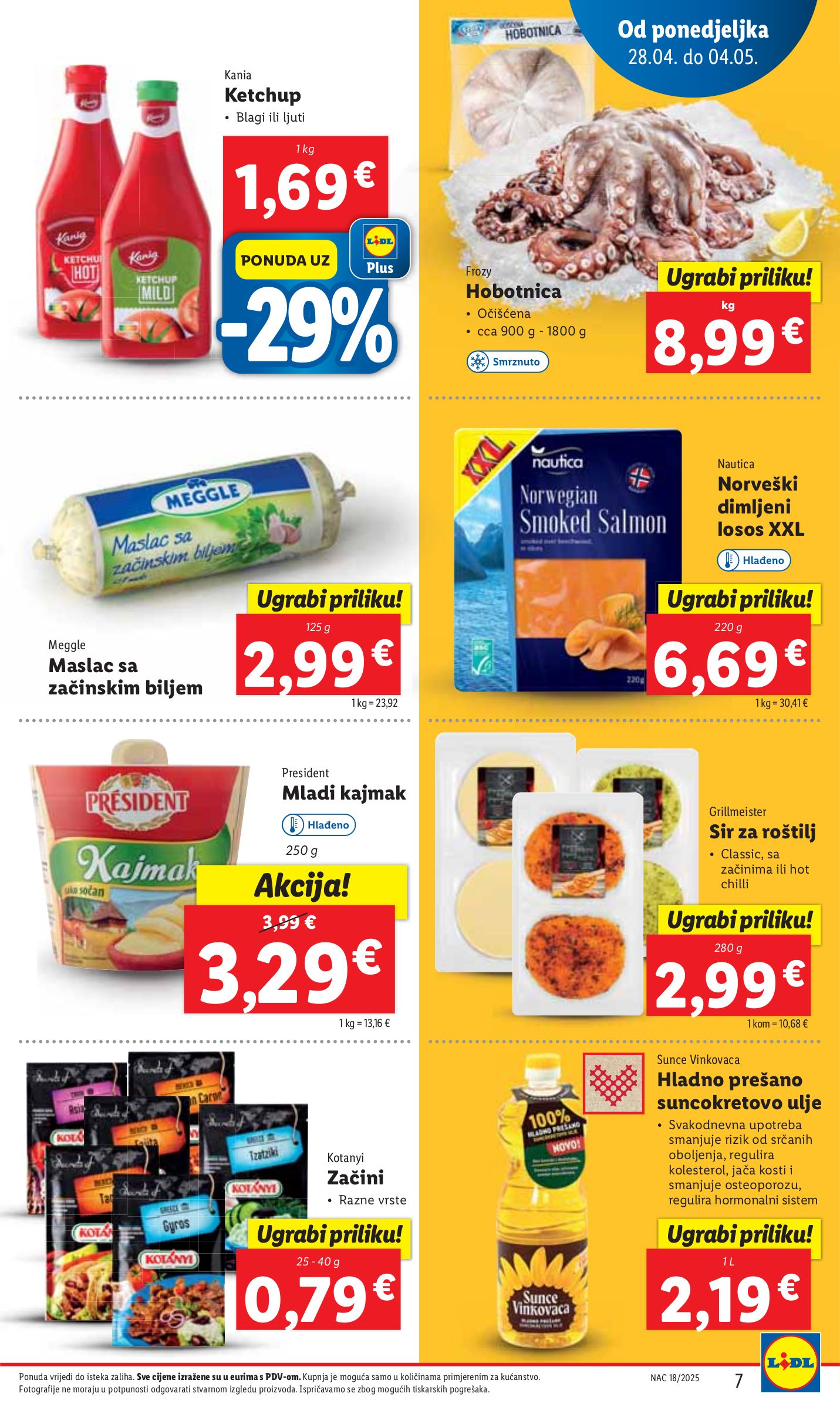 lidl - Lidl katalog vrijedi od 28.04. do 04.05. - page: 7 lidl - Lidl katalog vrijedi od 28.04. do 04.05. - page: 7