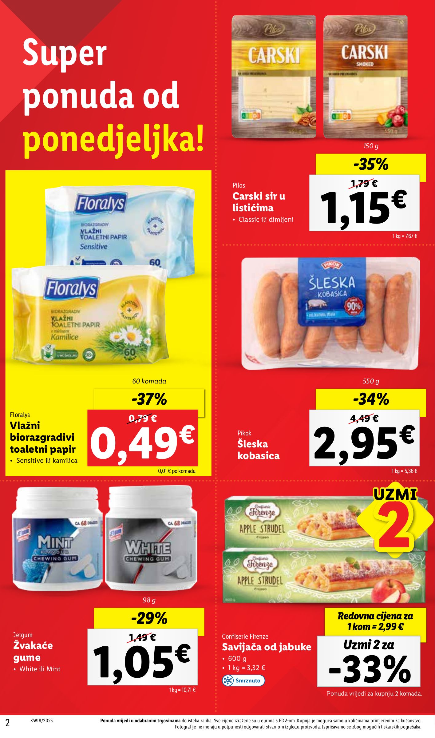 lidl - Lidl - Super Ponuda katalog vrijedi od 28.04. do 04.05. - page: 2