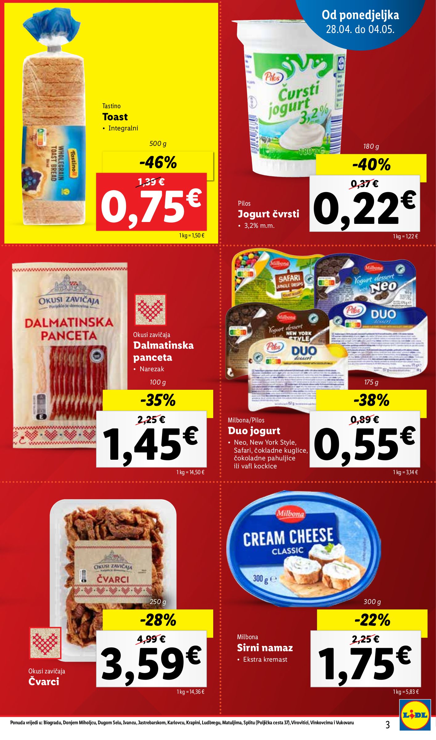 lidl - Lidl - Super Ponuda katalog vrijedi od 28.04. do 04.05. - page: 3